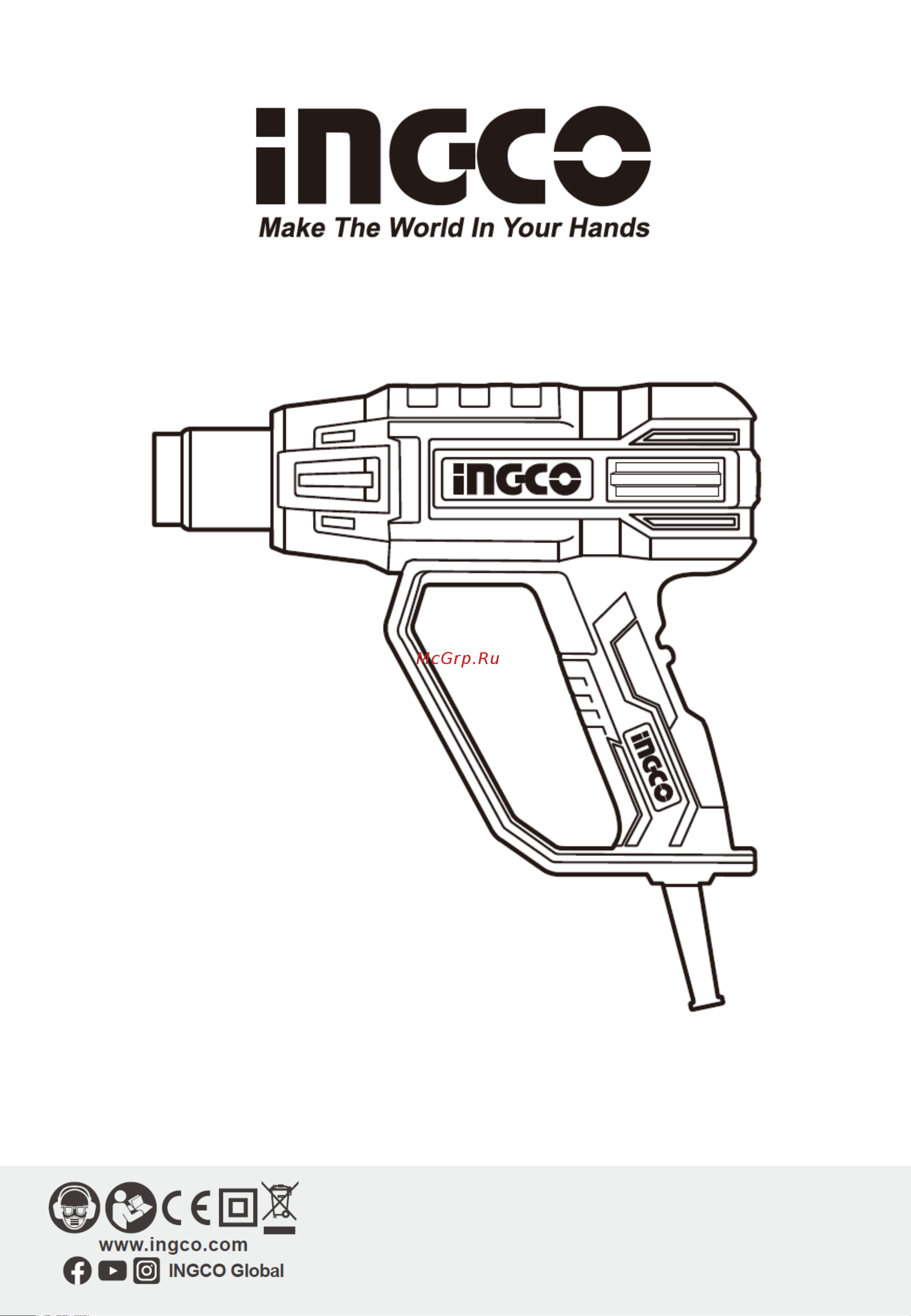INGCO HG2000385 [11/11] Инструкция по применению