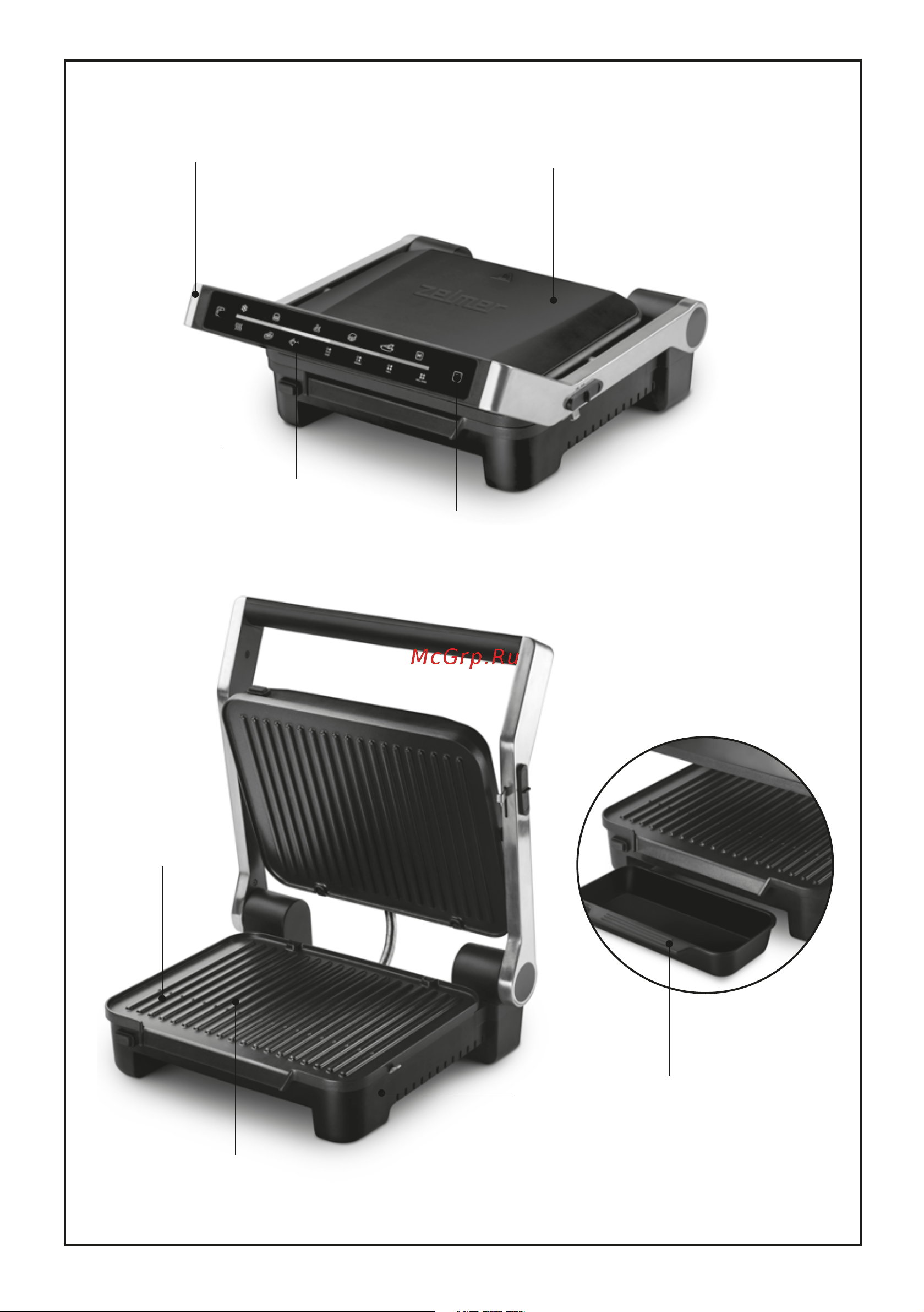 Zelmer ZPR2600 [2/76] Instructions for use