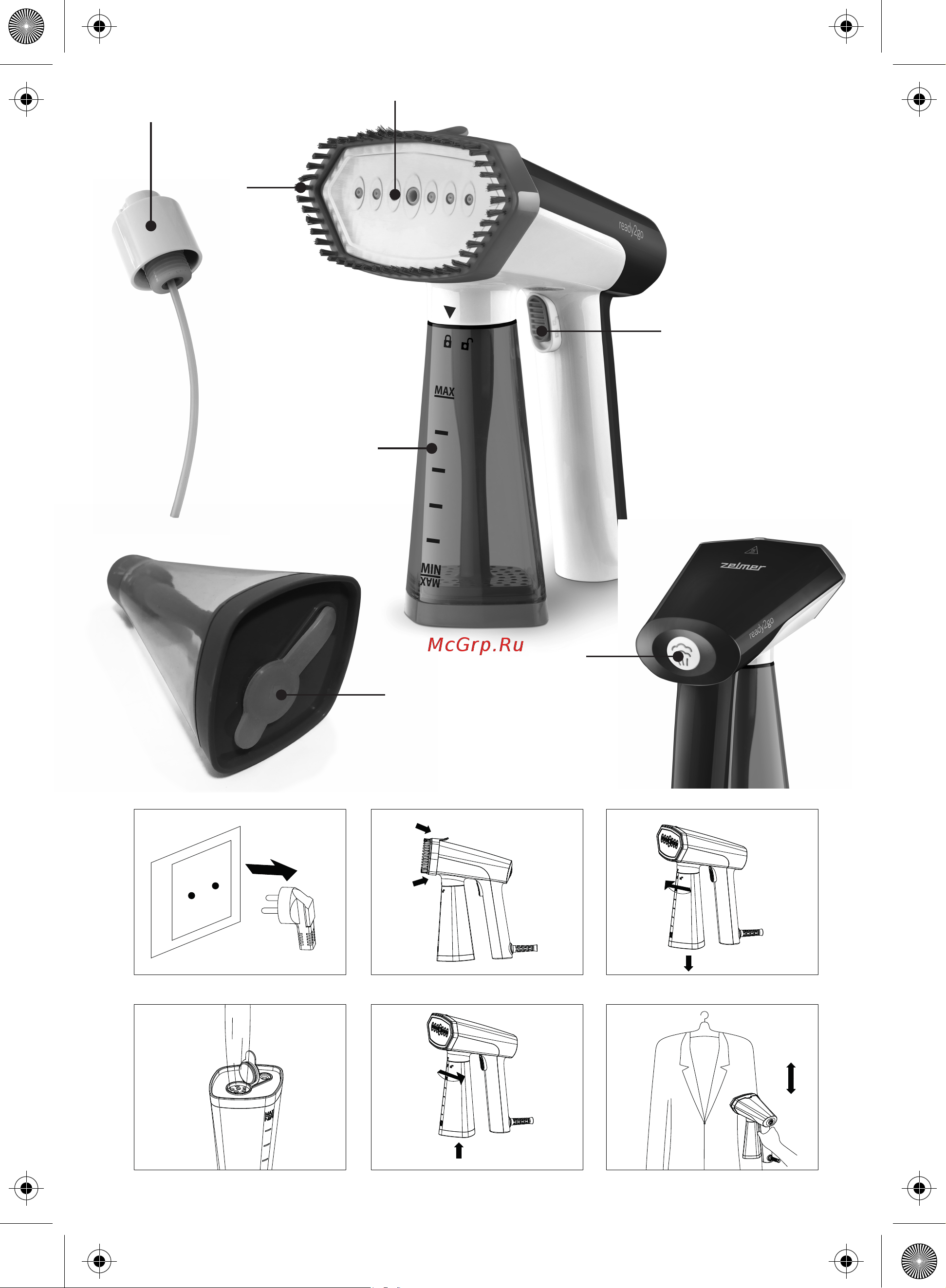 Zelmer ZGS1600 [2/52] Fig 1 fig 2 fig 3