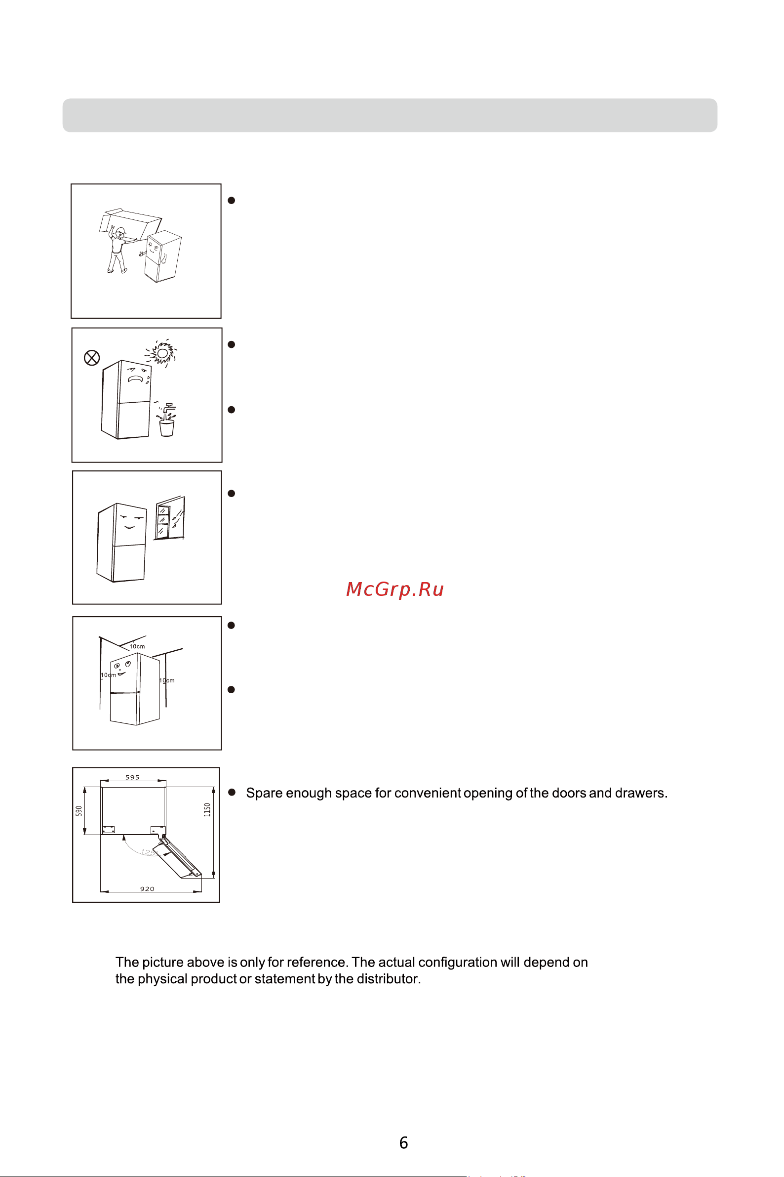 Midea MDRB521MIE33ODM [8/102] Proper use of the refrigerator