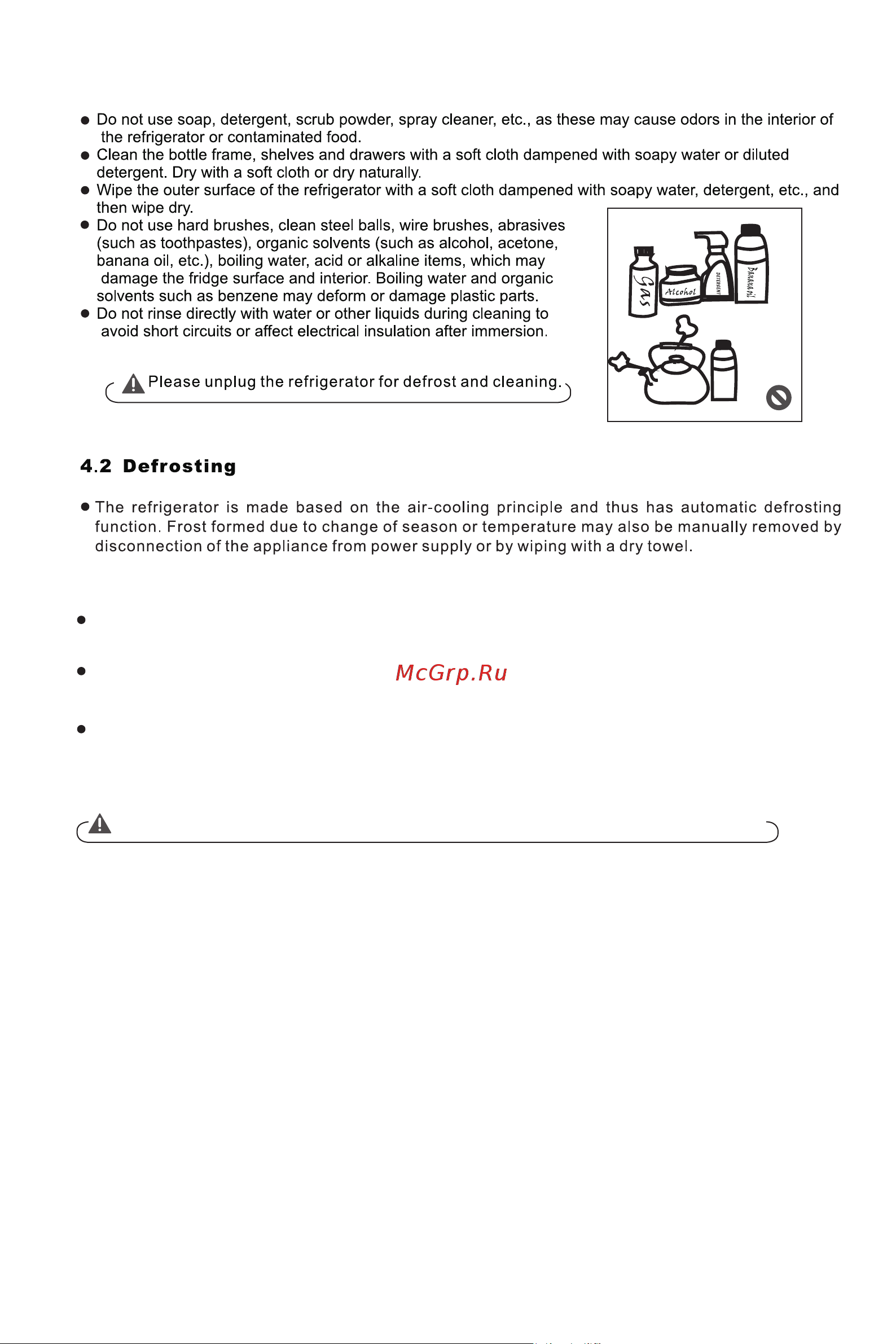Midea MDRB499FGF02IM [16/98] Out of operation
