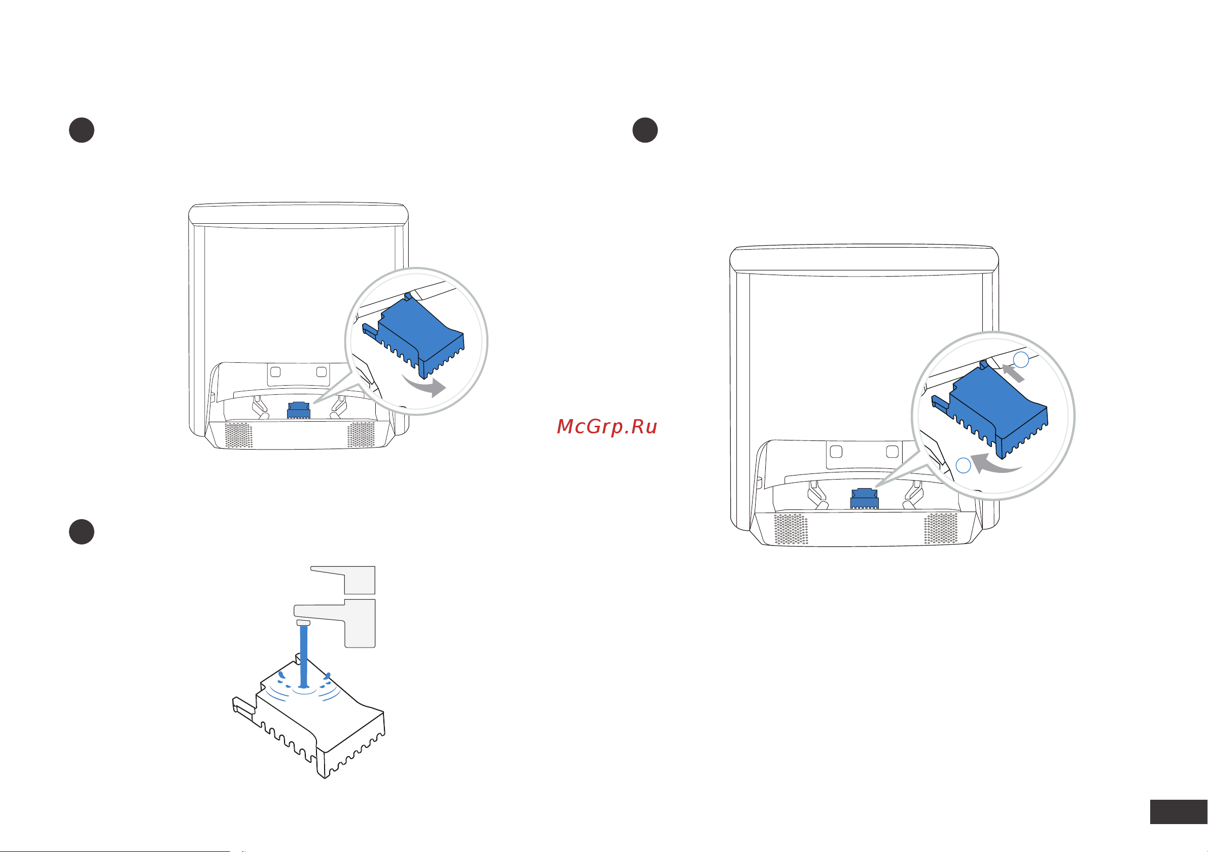 ECOVACS DEEBOT T10 TURBO EU White [126/213] Manutenzione del filtro