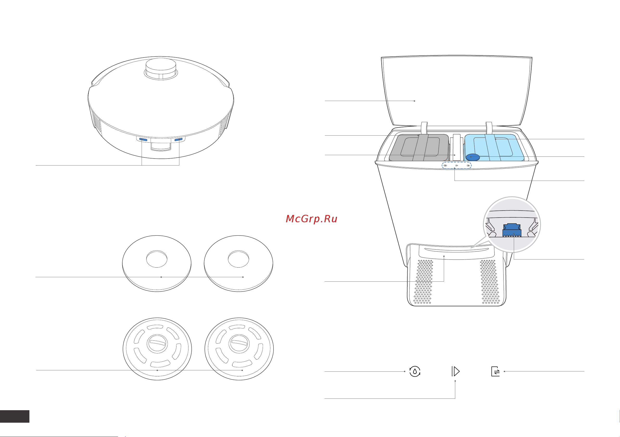 ECOVACS DEEBOT T10 TURBO EU White [35/213] Reinigungsstation