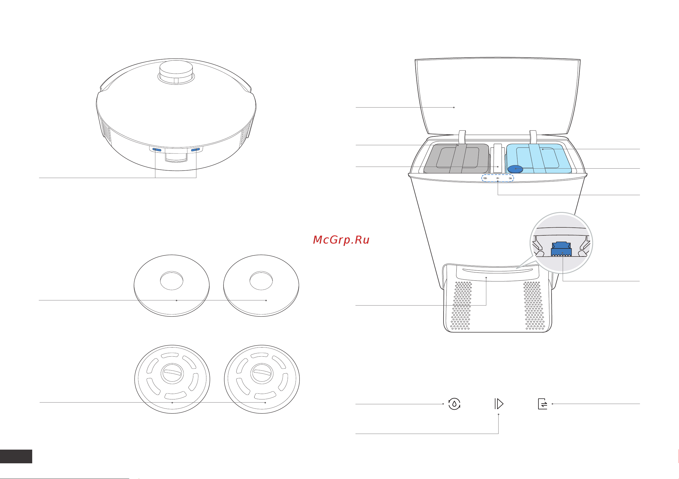 ECOVACS DEEBOT T10 TURBO EU White [9/213] Clean station