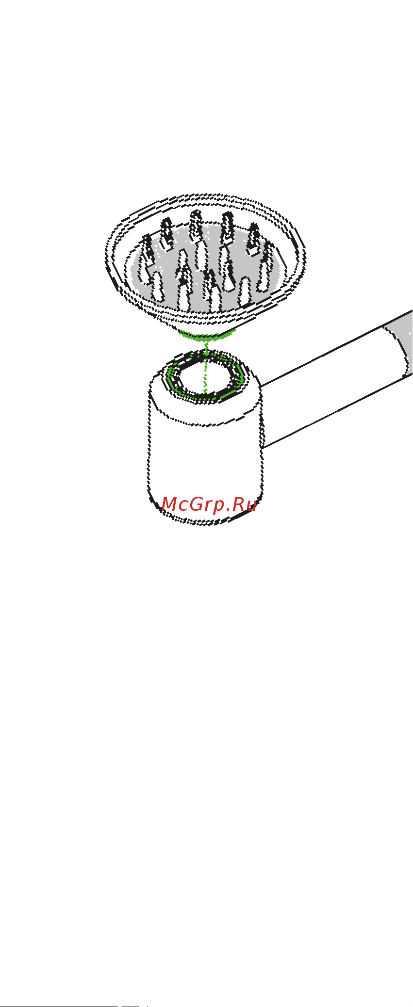 Dyson HD08 Copper [16/26] Насадка диффузор