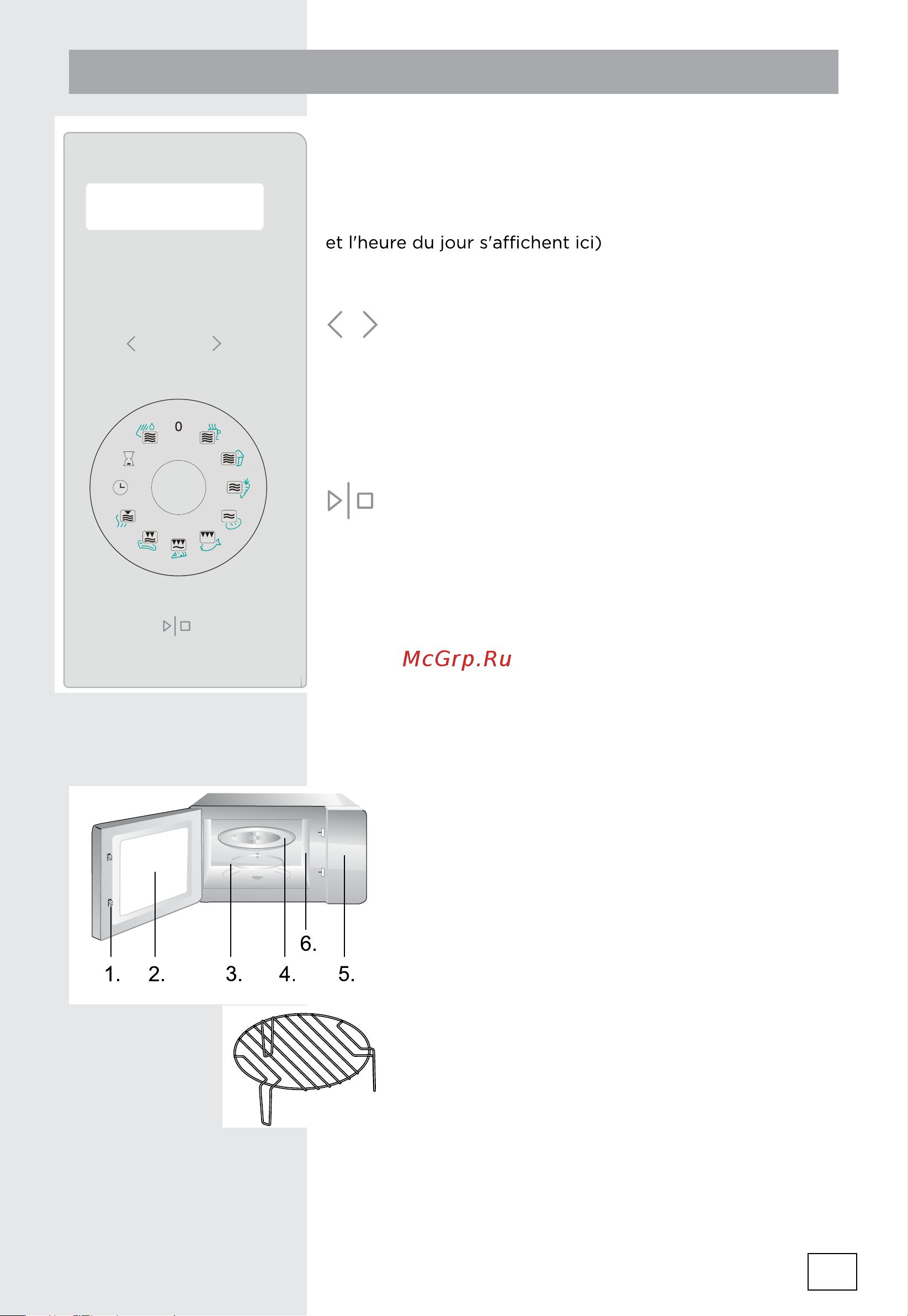 Gorenje BM235G1SYB [105/312] Bandeau de commandes électronique
