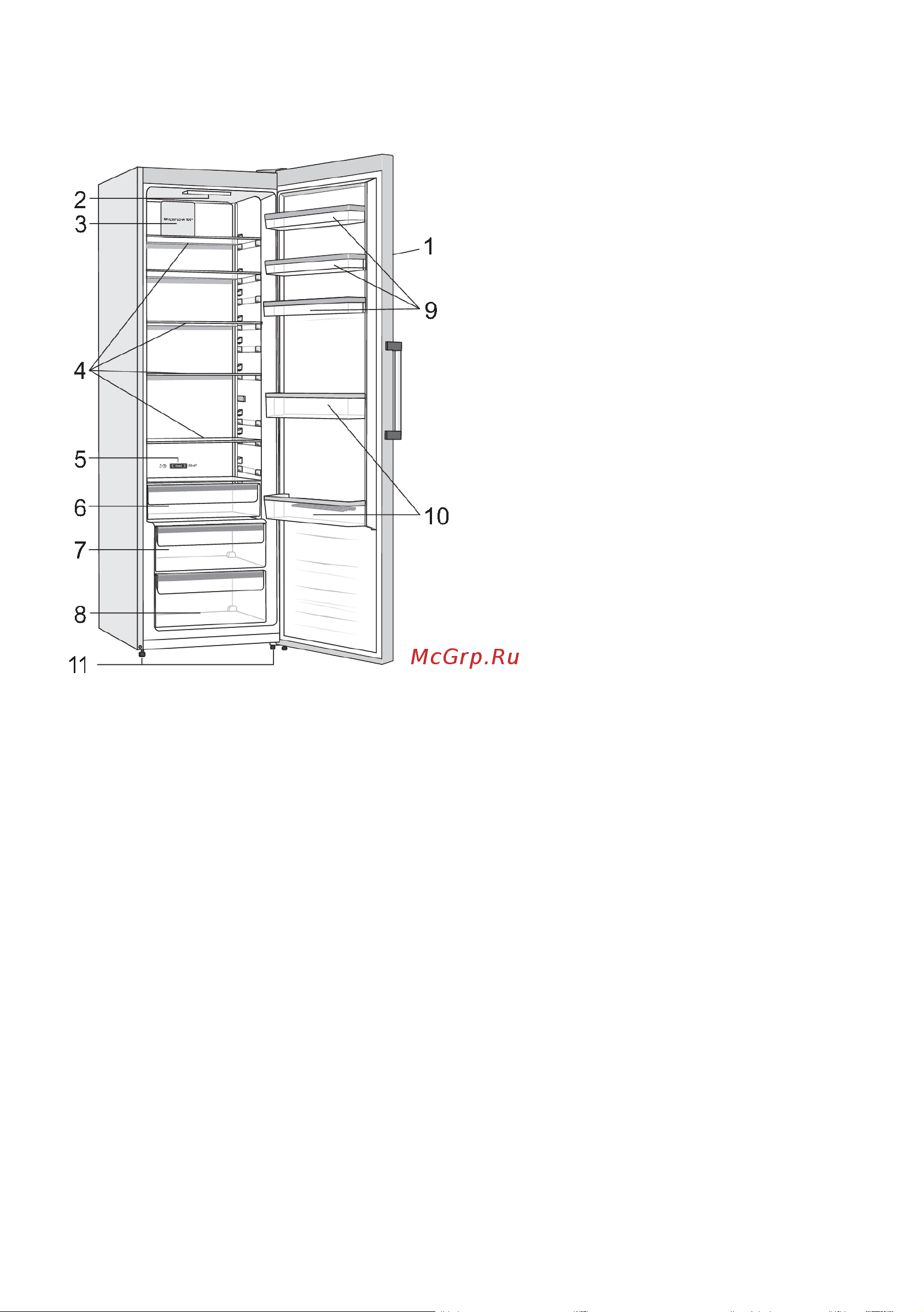 Gorenje R619EAXL6 [20/39] Описание прибора
