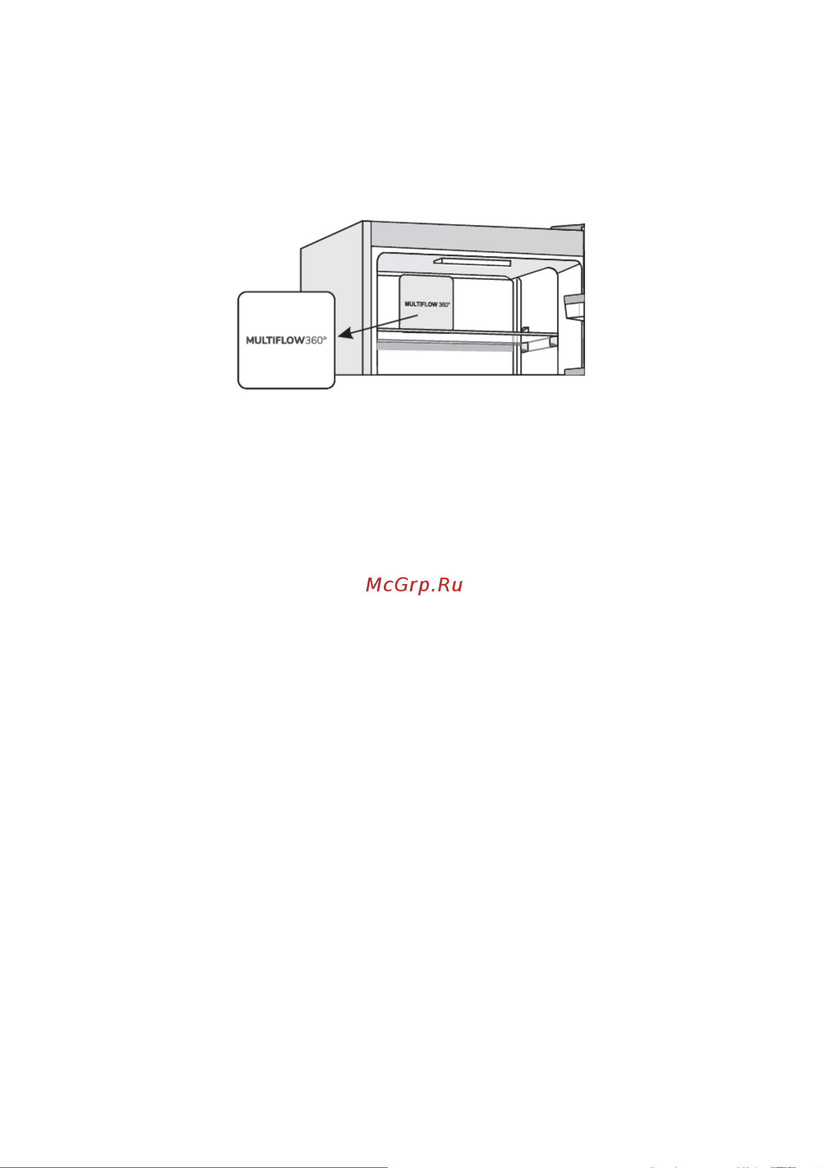 Gorenje R619EAXL6 [30/39] Система распределения воздуха multiflow