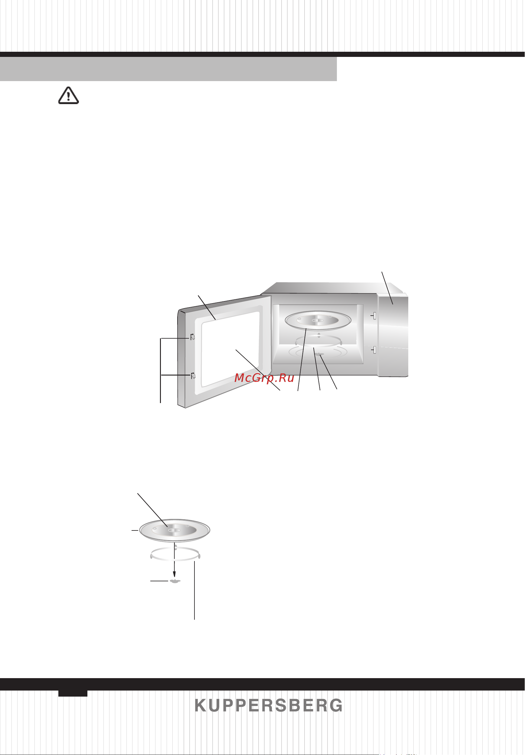 Kuppersberg HMW 615 B [34/80] Setting up your oven names of oven parts and accessories