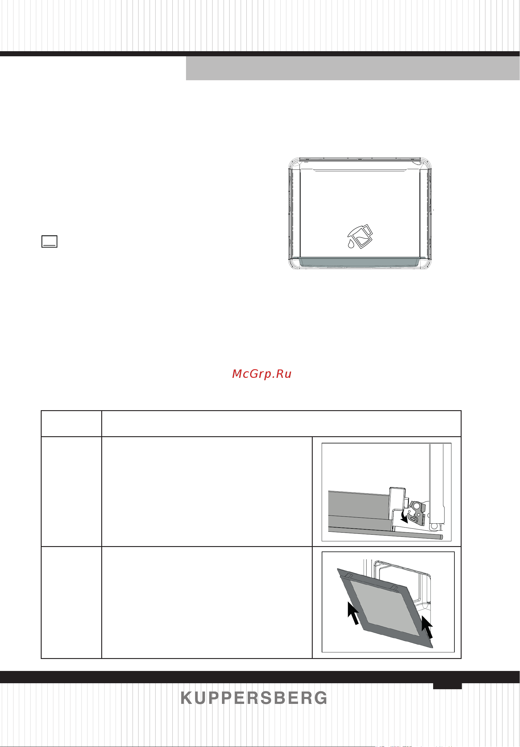 Kuppersberg HF 608 W [33/128] Abnehmen der backofentür