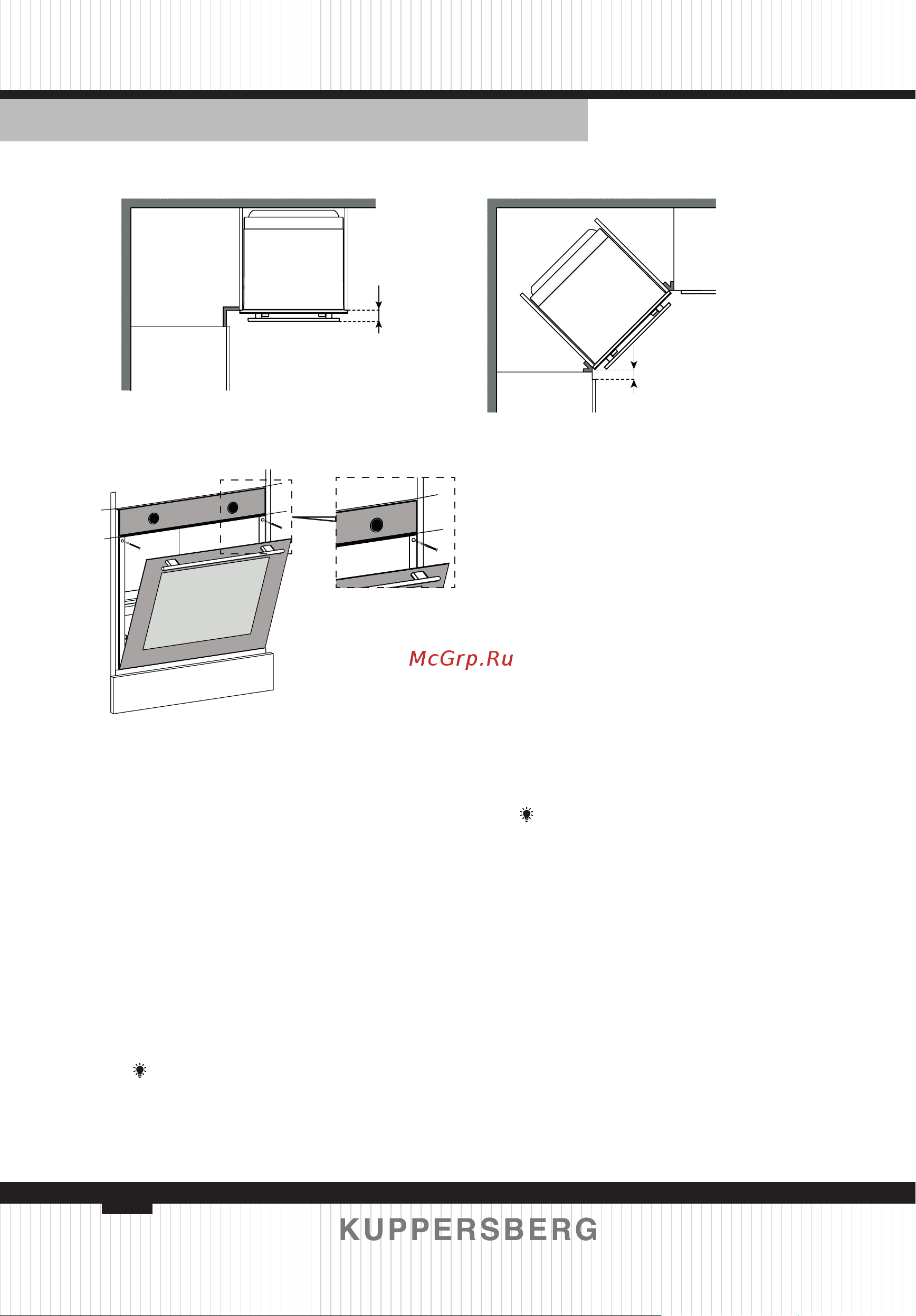 Kuppersberg HF 608 BX [48/128] Important warnings