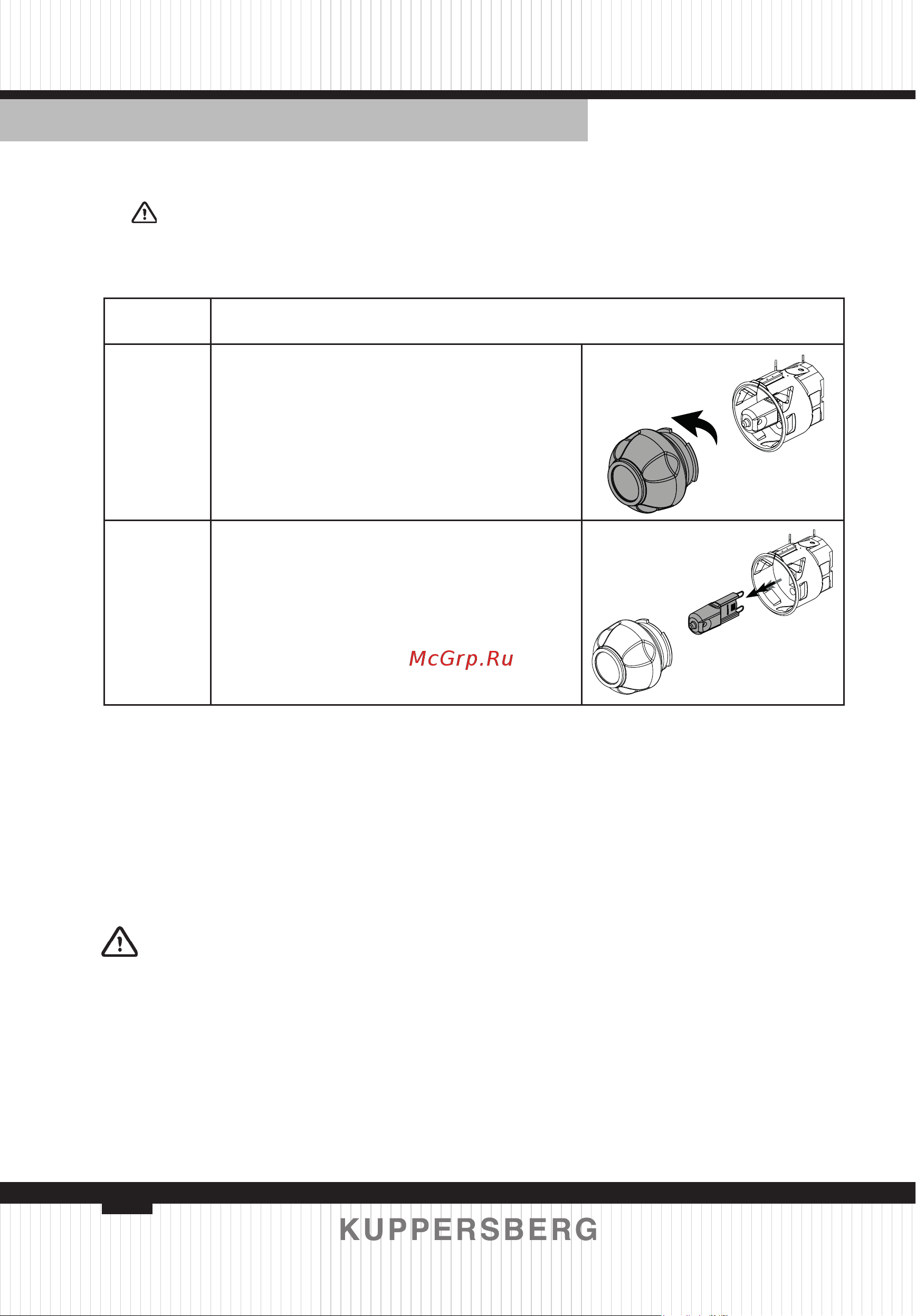 Kuppersberg HF 608 GR [74/128] Troubleshooting