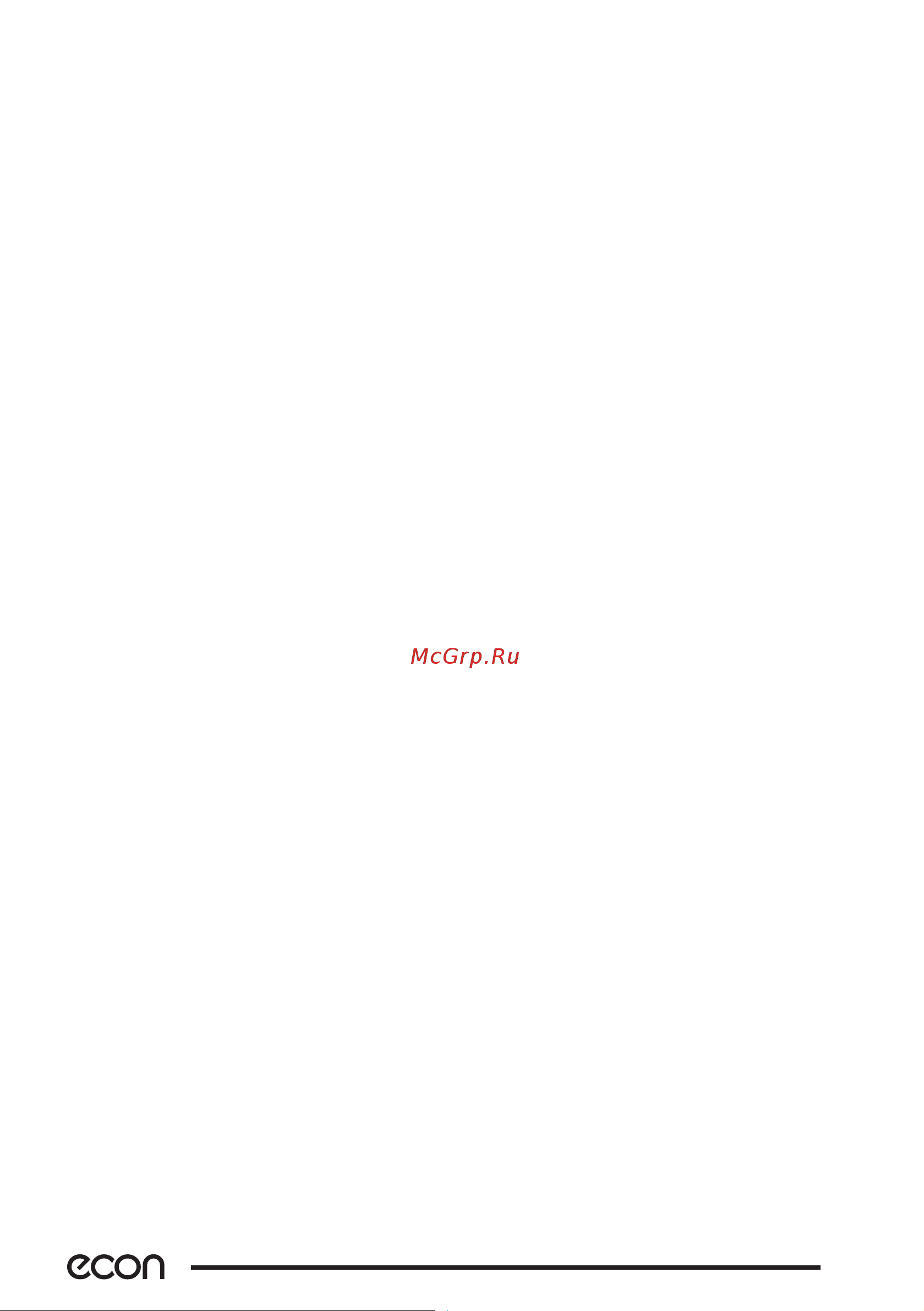 ECON ECO-BH224D [3/8] Меры предосторожности