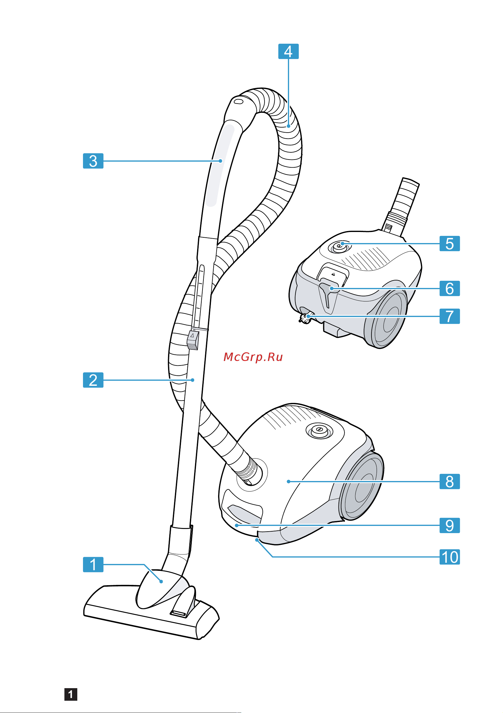Bosch BGBS2LB1 Руководство по эксплуатации онлайн [4/13] 786986