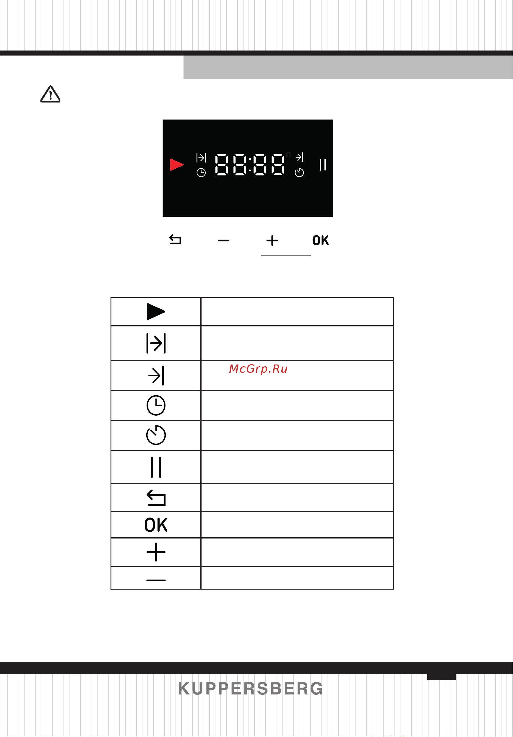 Kuppersberg HF 610 BX [59/140] Use of the oven