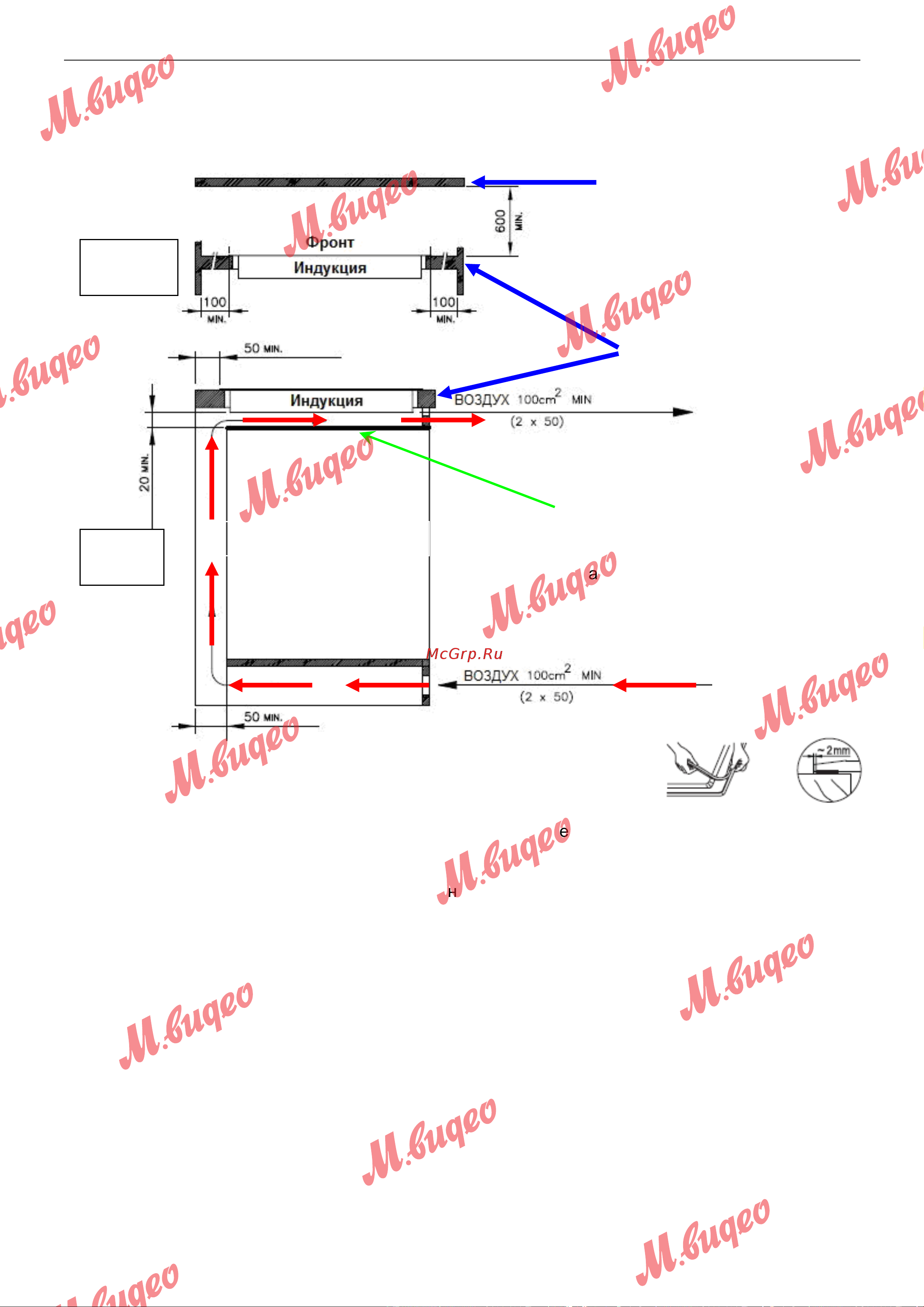 Kuppersbusch KI 8820.0 SF [30/40] Указания по монтажу