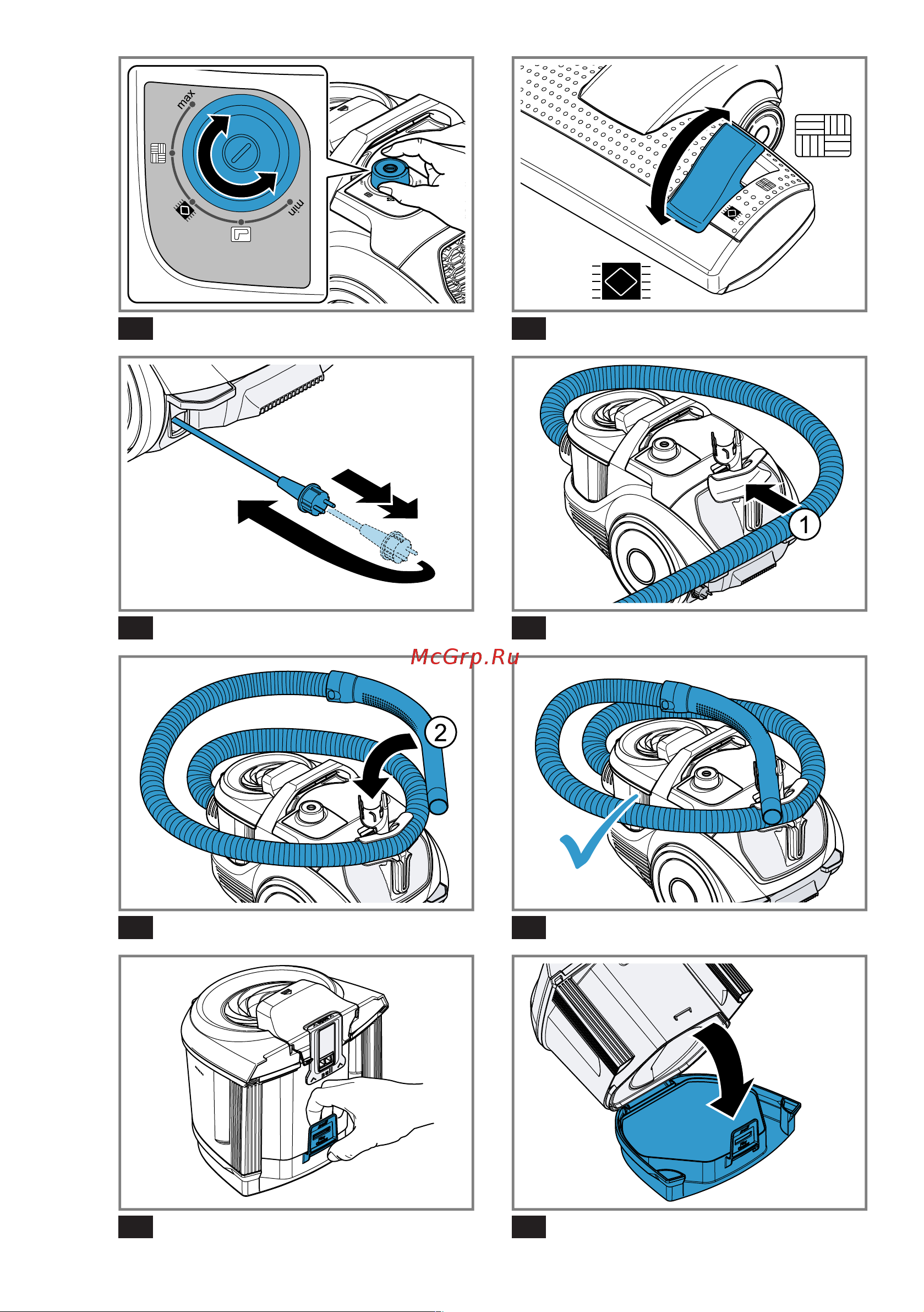 Bosch BGS21POW2 Руководство по эксплуатации онлайн [6/96] 787222