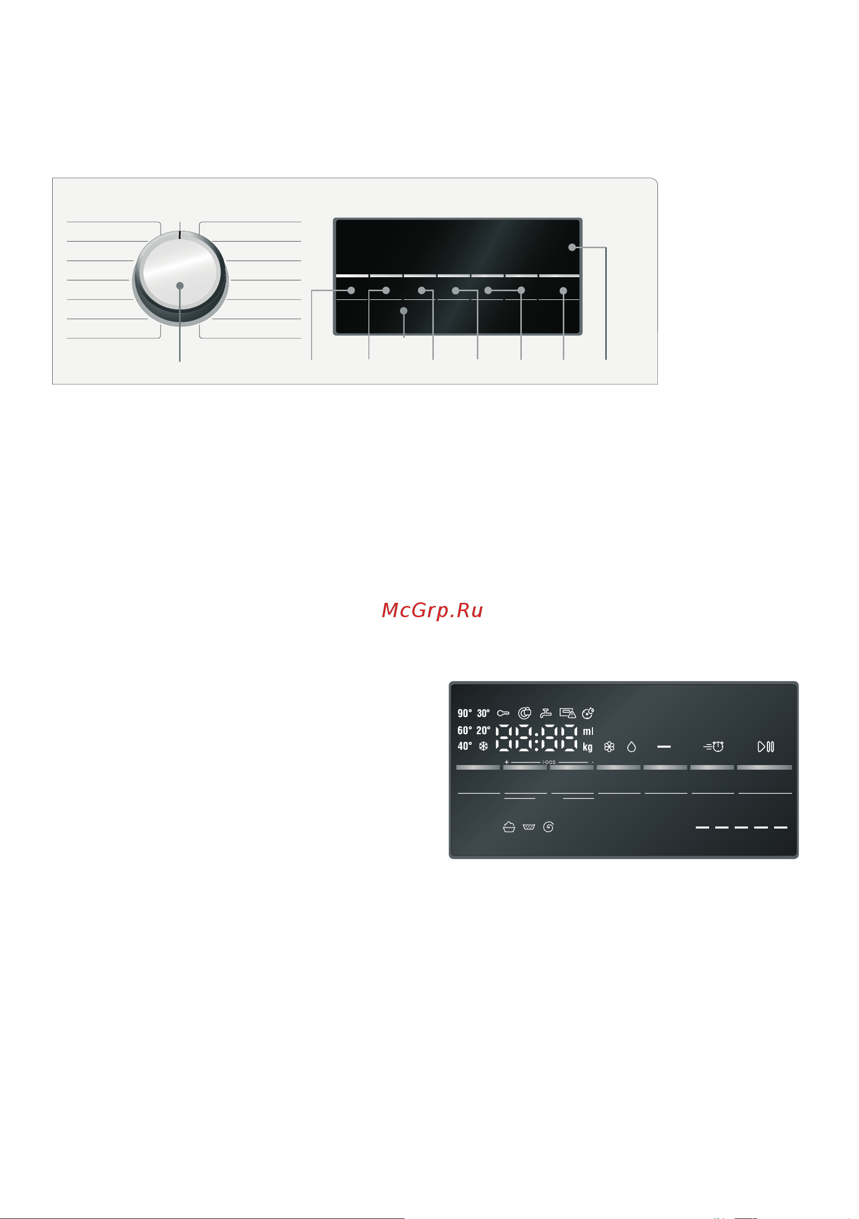 Bosch WAT28S48ME [23/52] Дисплей