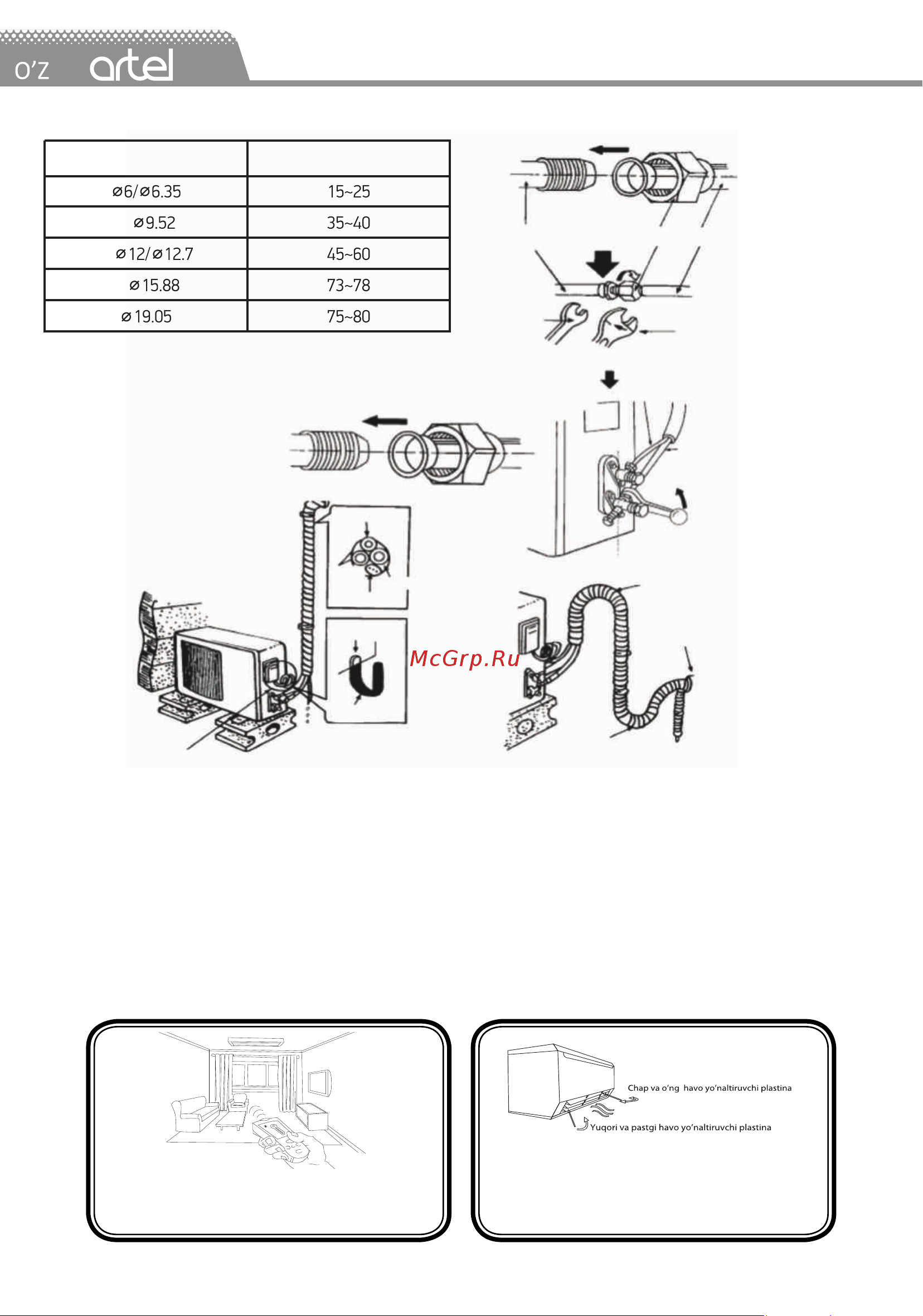 Artel Gloria 09 ARTSTA1AF09HE [10/32] Страница 10