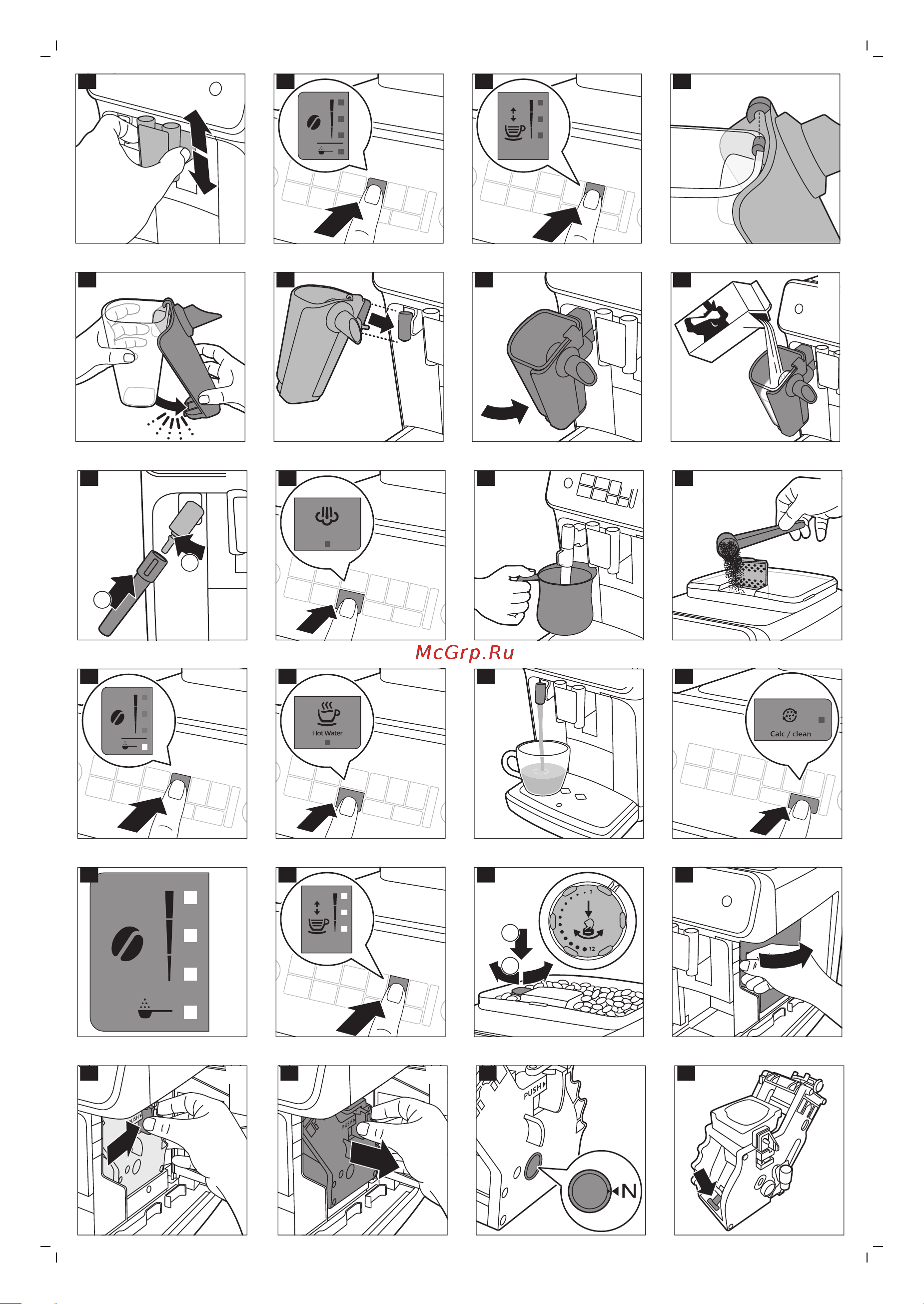 Philips EP1221/20 Руководство по эксплуатации онлайн [54/58] 787293