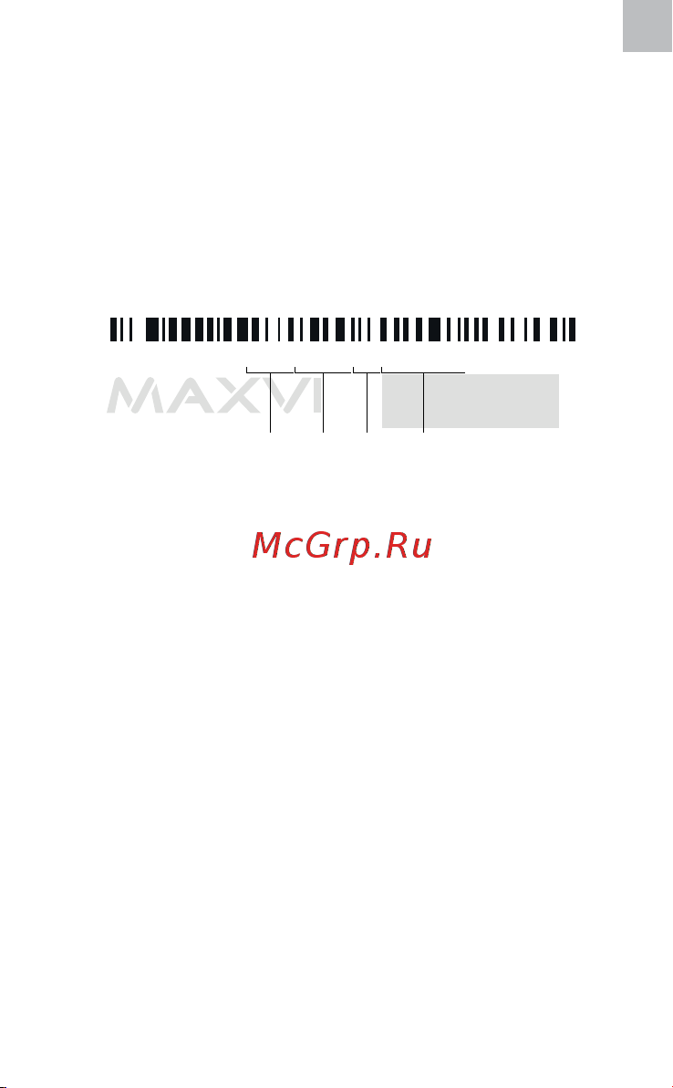 Maxvi B100 black [17/68] Серийный номер