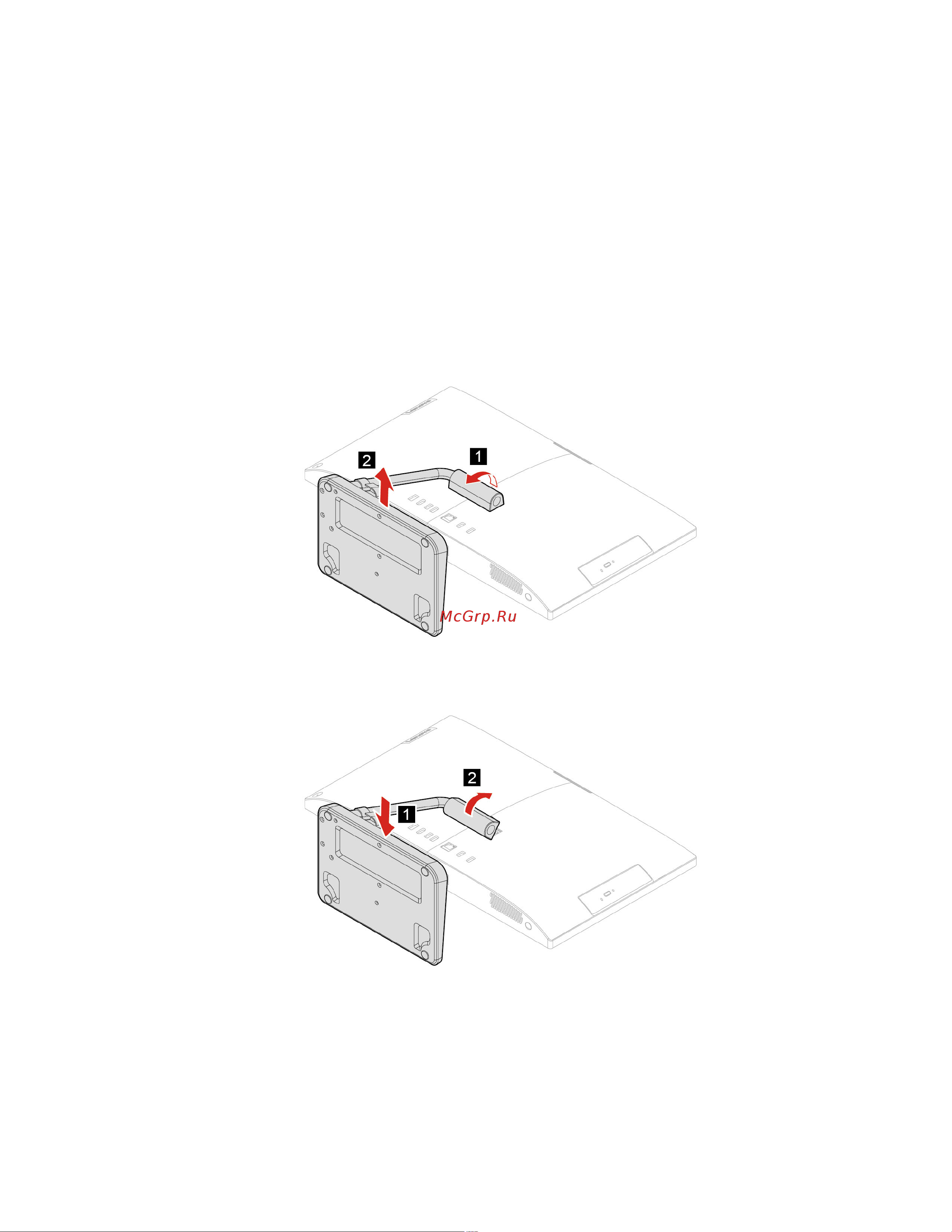 Lenovo IdeaCentre AIO 3 24ITL6 F0G00175RU [35/56] Подставка компьютера