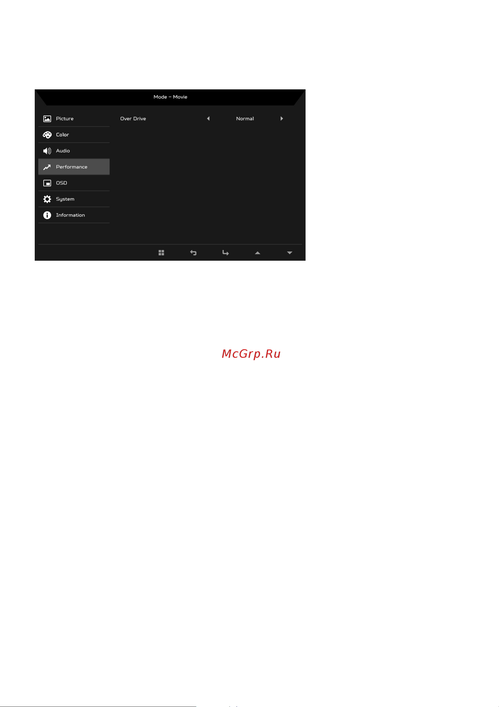 Acer B276HKBymjdpprzx Руководство по эксплуатации онлайн [27/34] 788019