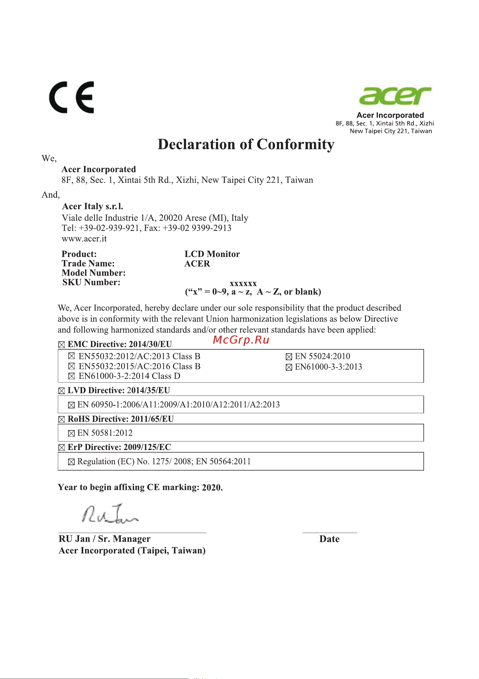 Acer B276HKBymjdpprzx [32/34] Aug 13 2020