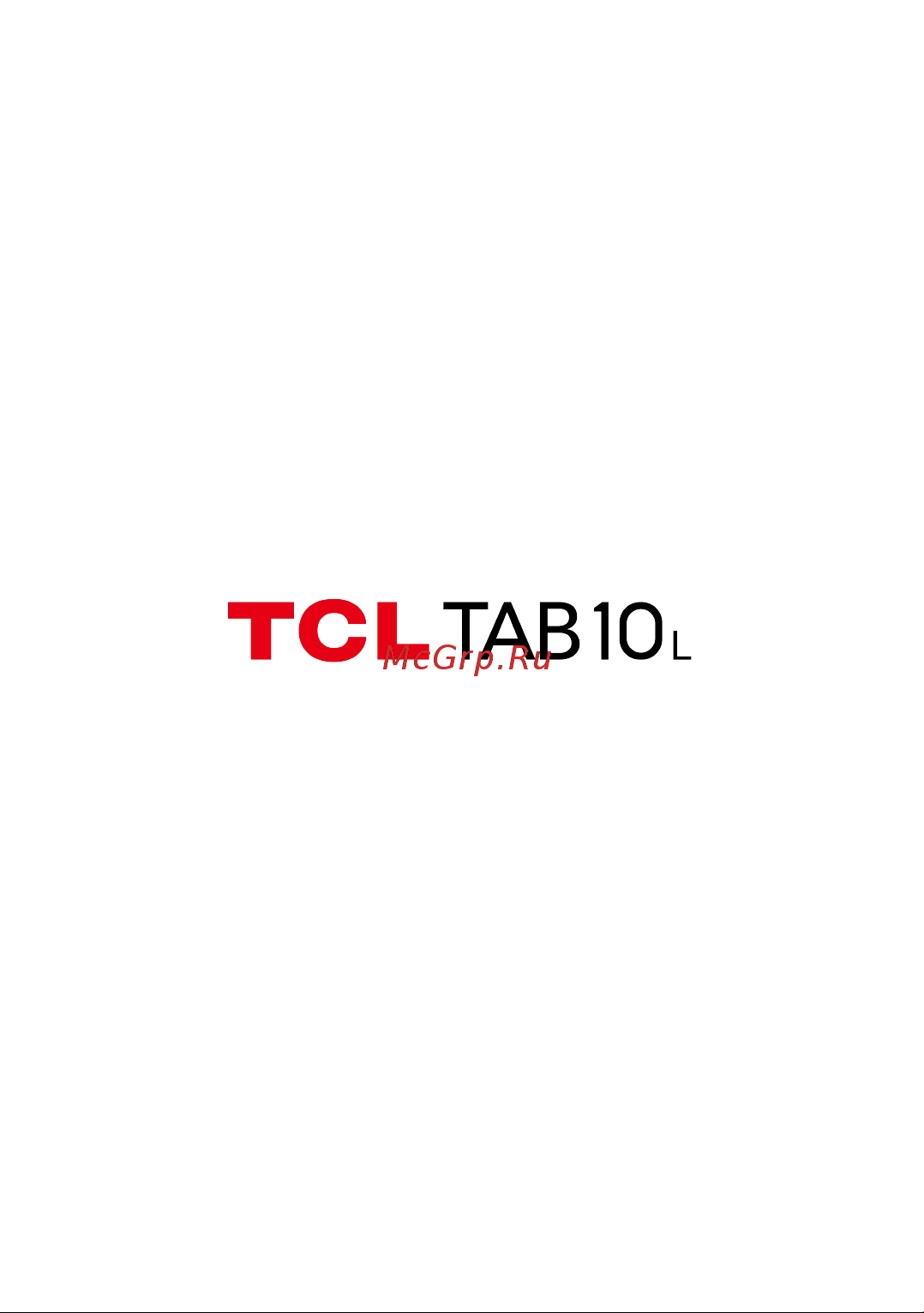 Tcl TAB 10L 3/32GB Wi-Fi Black Руководство по эксплуатации онлайн [2/89] 788020