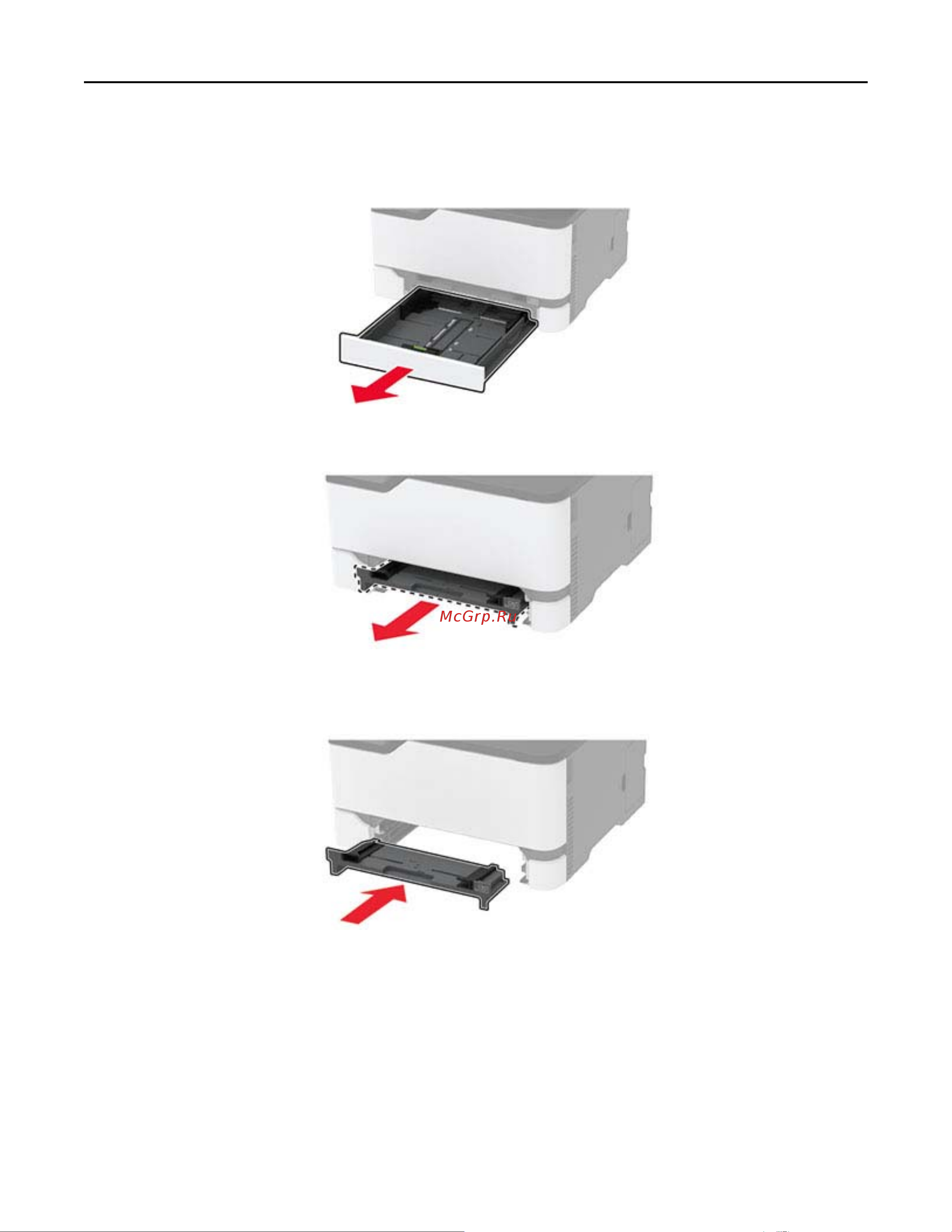 Ricoh M C240FW [140/239] Замена устройства ручной подачи
