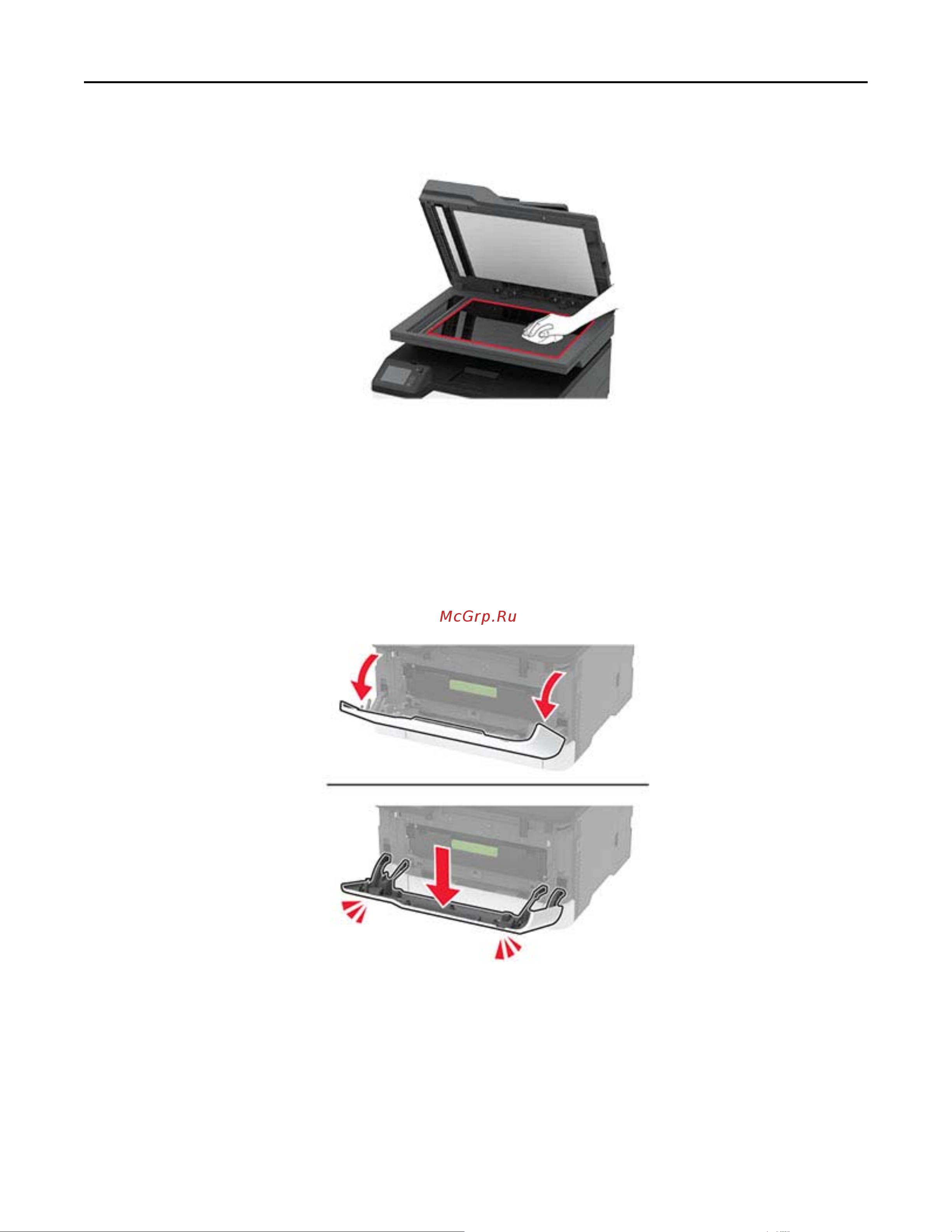 Ricoh M C240FW [154/239] Очистка шин ролика захвата