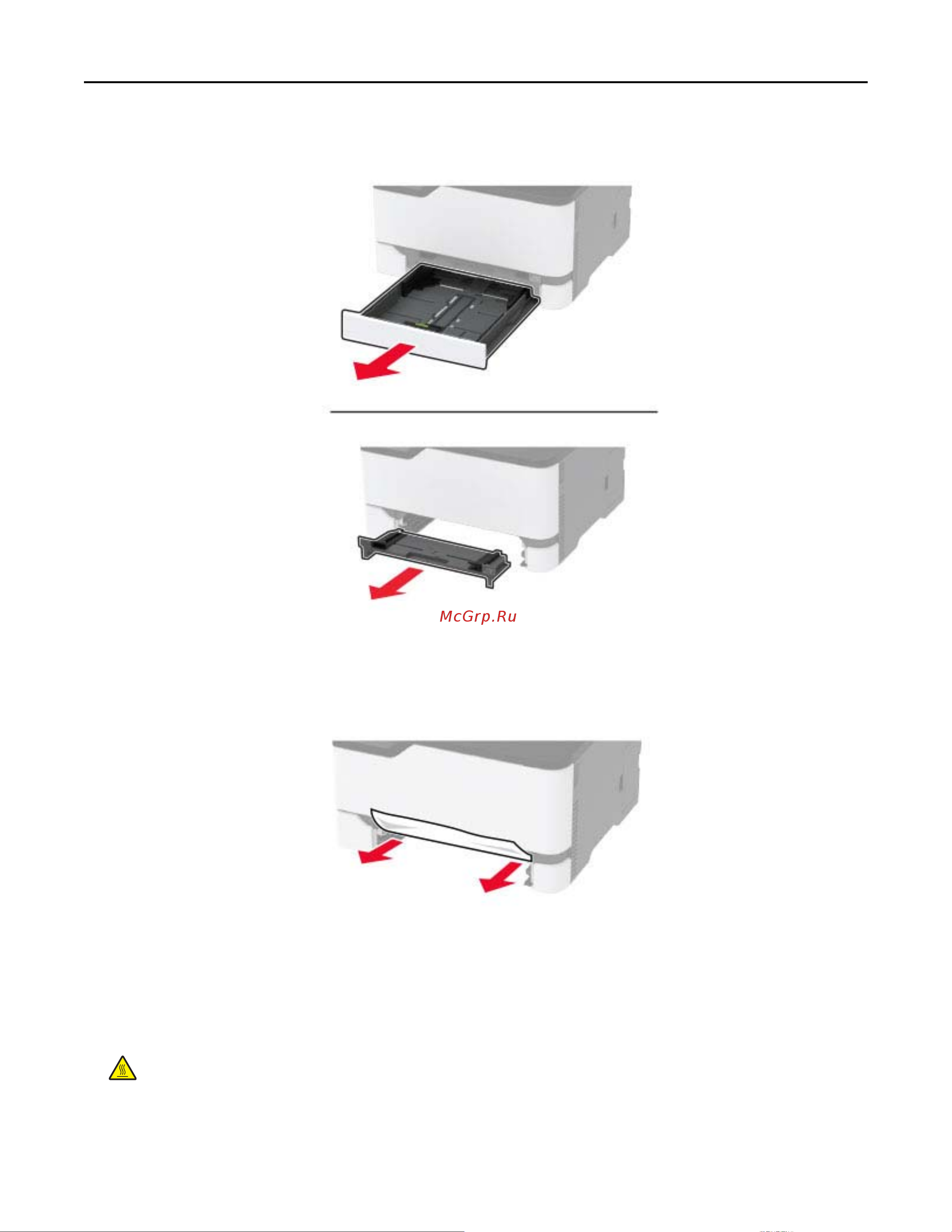 Ricoh M C240FW [198/239] Замятие бумаги в дополнительном лотке