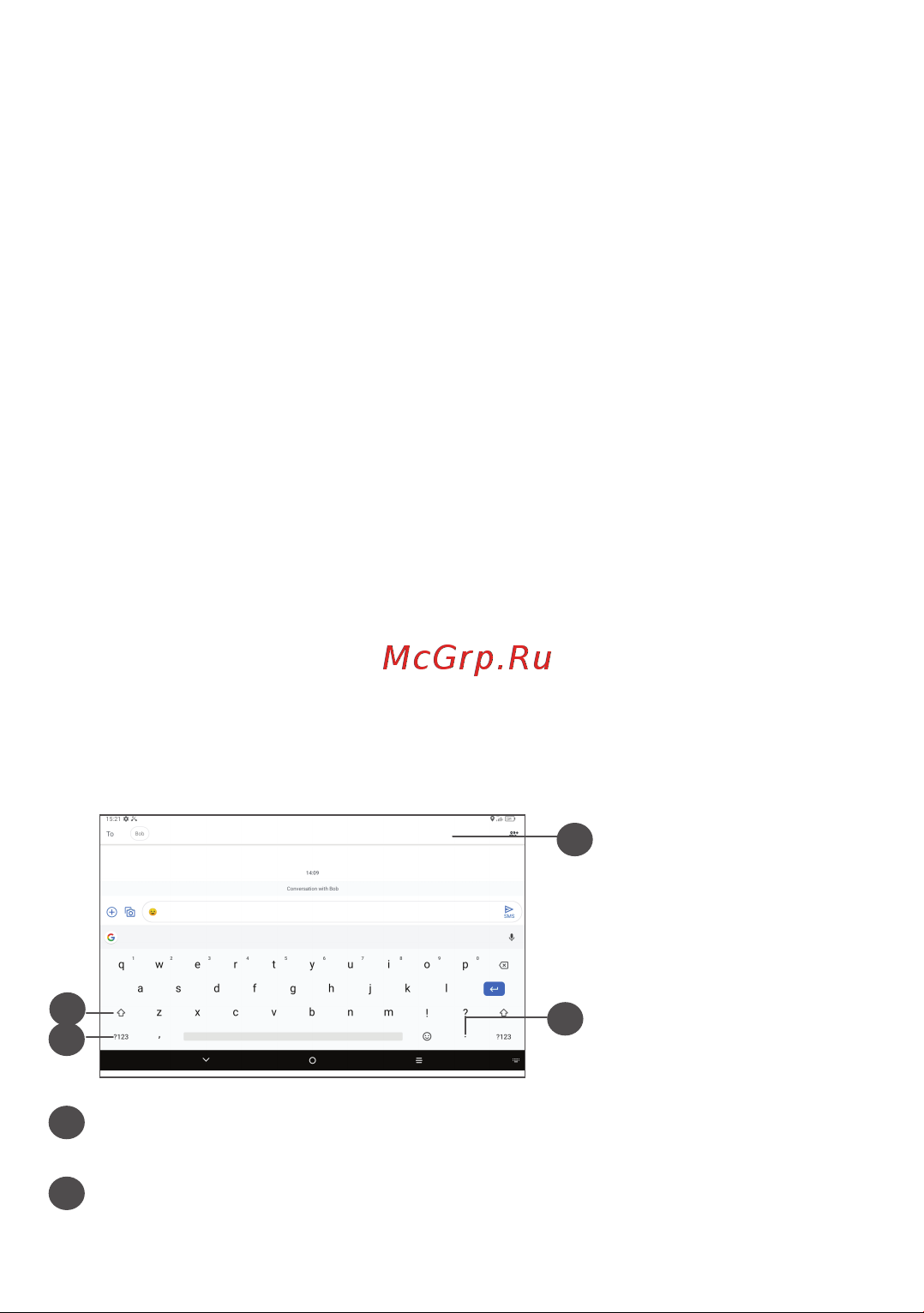 Tcl 10 TABMAX 4G 4+64GB Space Gray [18/79] Ввод текста