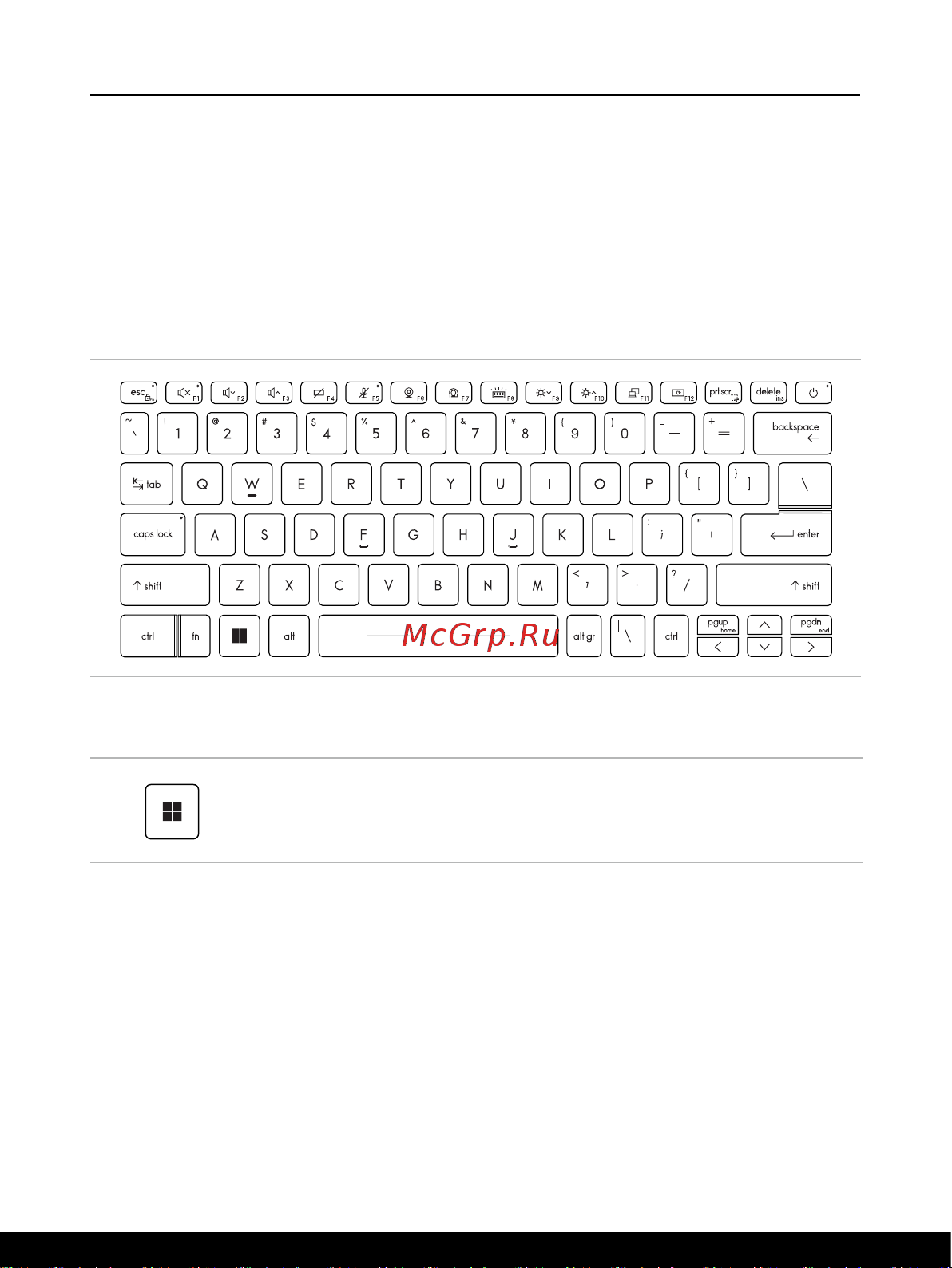 MSI Summit E13 Flip Evo A12MT-075RU [22/68] Использование клавиатуры