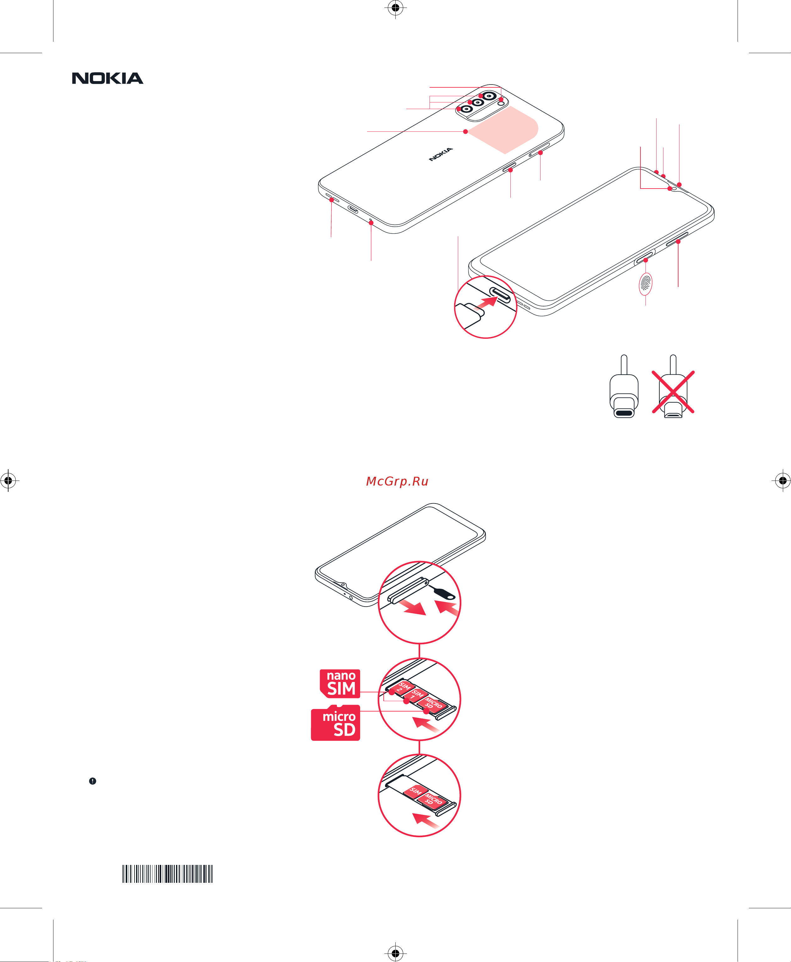 Nokia G21 DS Blue 6/128 GB G21 DS 6/128GB Blue Руководство по эксплуатации онлайн