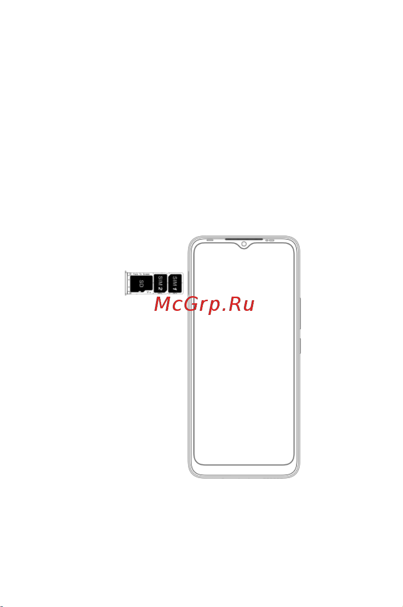 Infinix Smart 6 X6511 32Gb 2Gb Turquoise [7/10] Установка sim карты sd карты