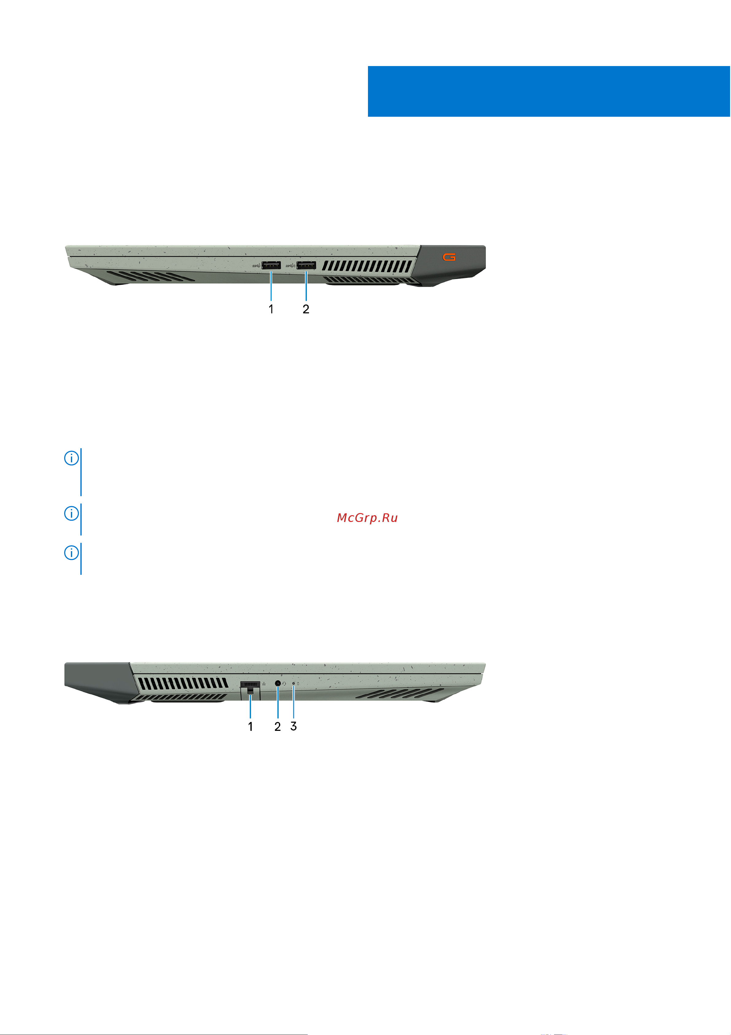 Dell G15 5511 Reg.Model P105F [6/25] Правый