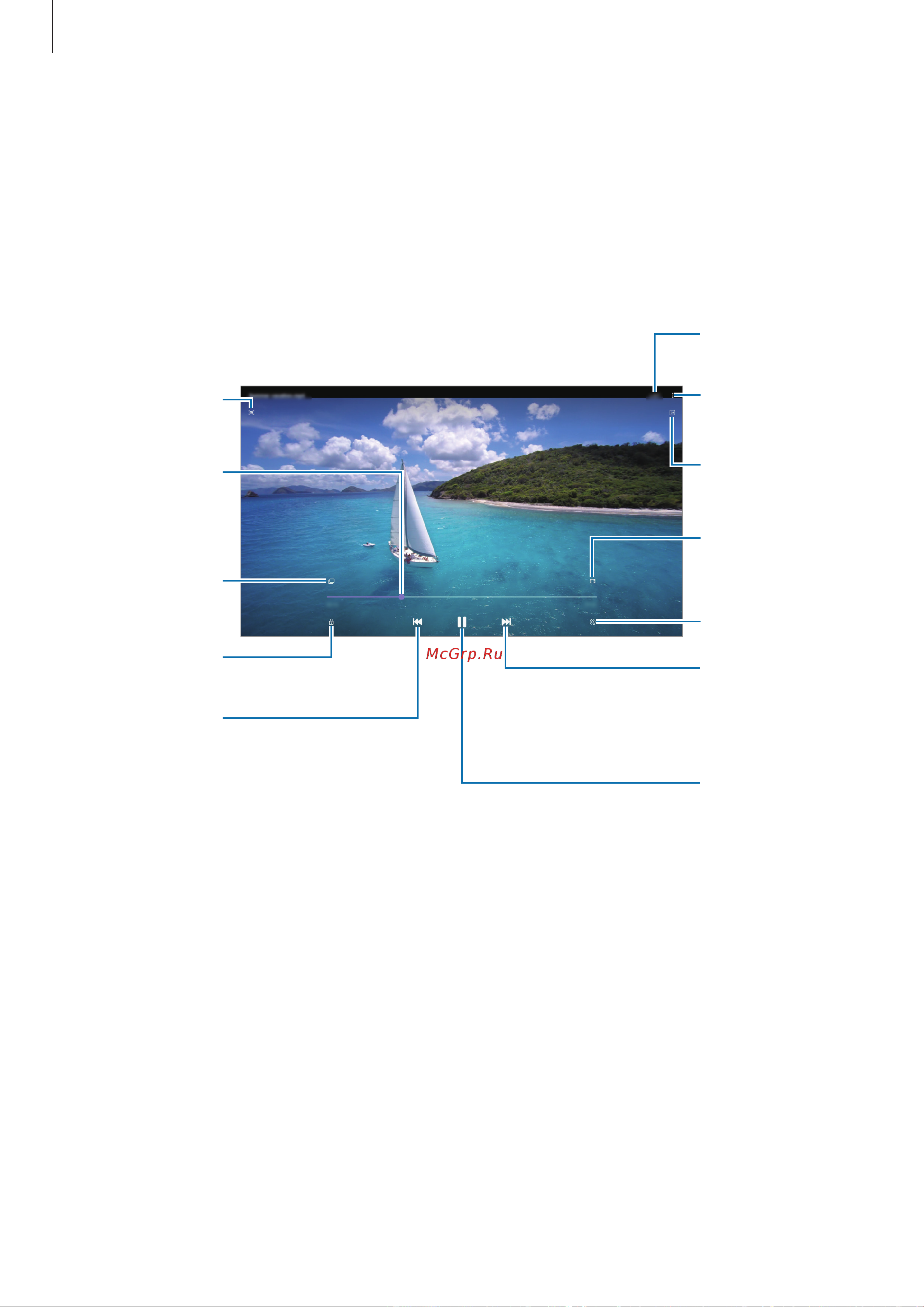 Samsung Galaxy Tab S6 Lite LTE 4/64GB Oxf.Gray (SM-P619) [99/187] Просмотр видеозаписей