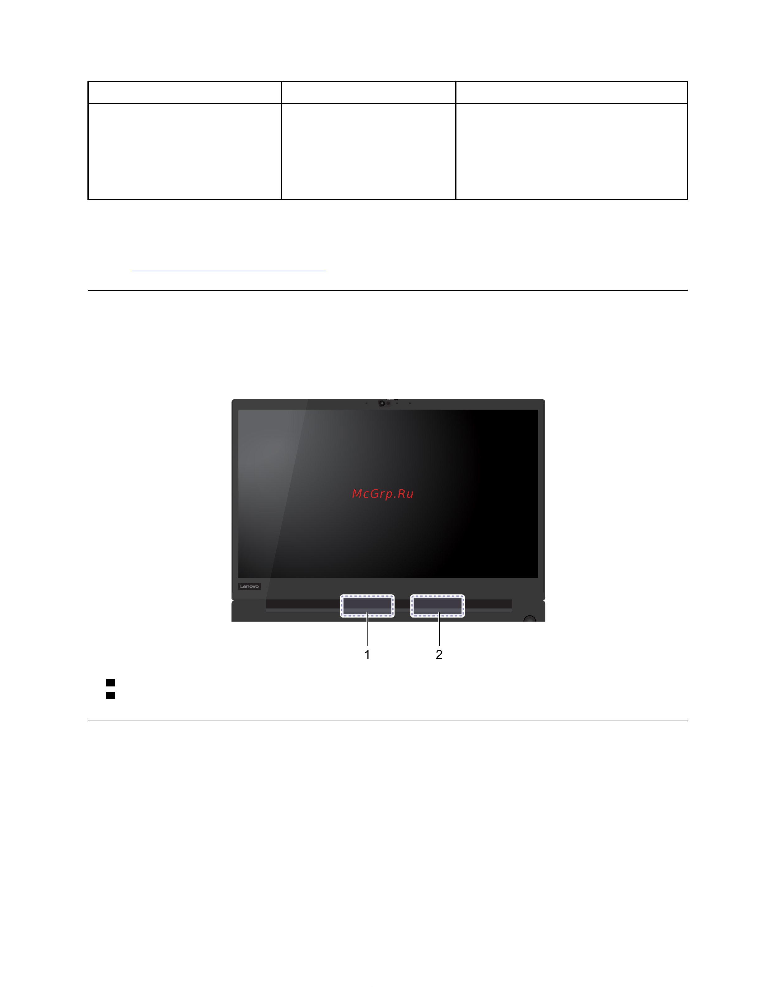 Lenovo ThinkPad E14 Gen 4 21E3003RUE [63/66] Расположение антенн беспроводной связи ultraconnect