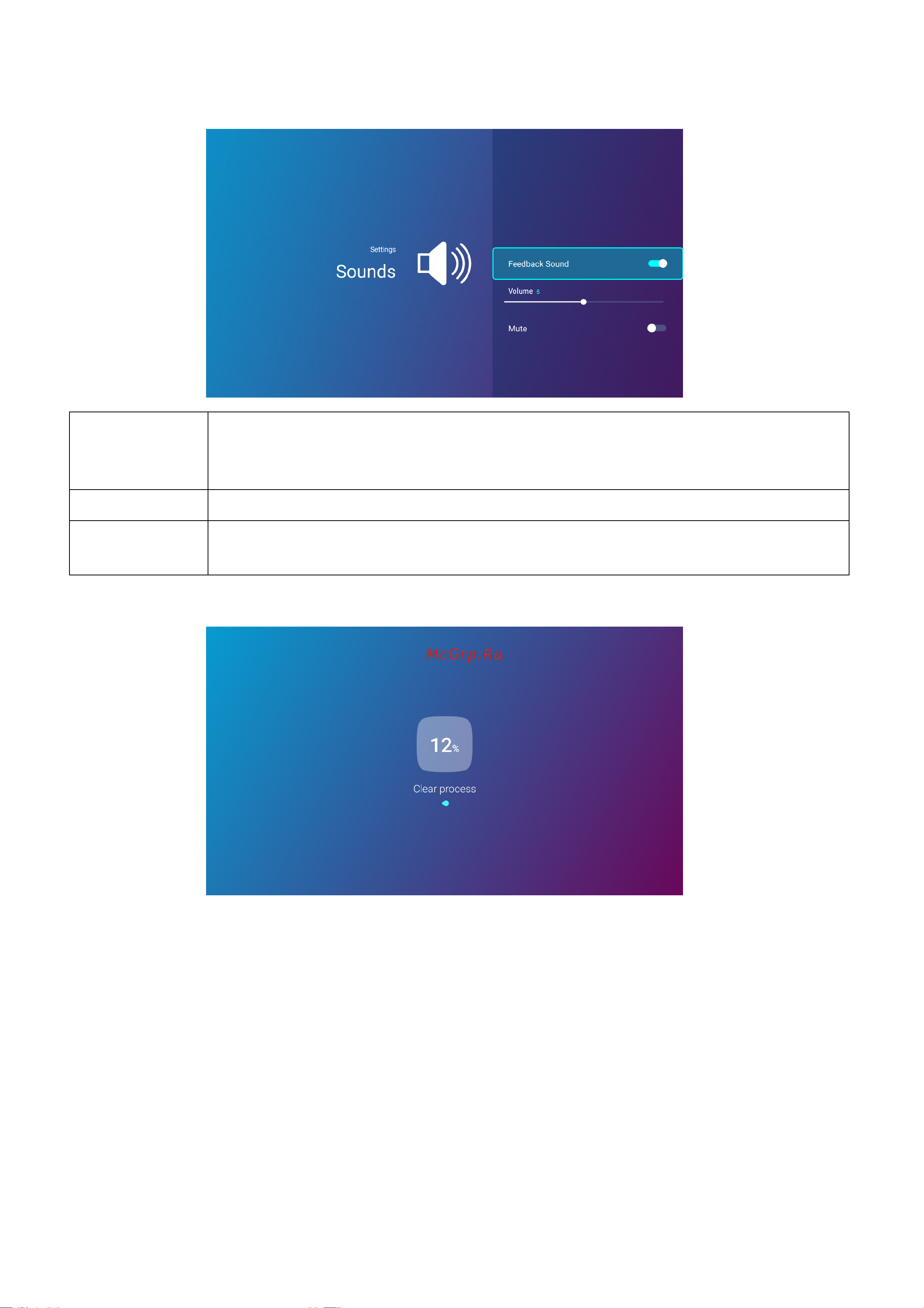 Benq EH600 [137/148] Звуки