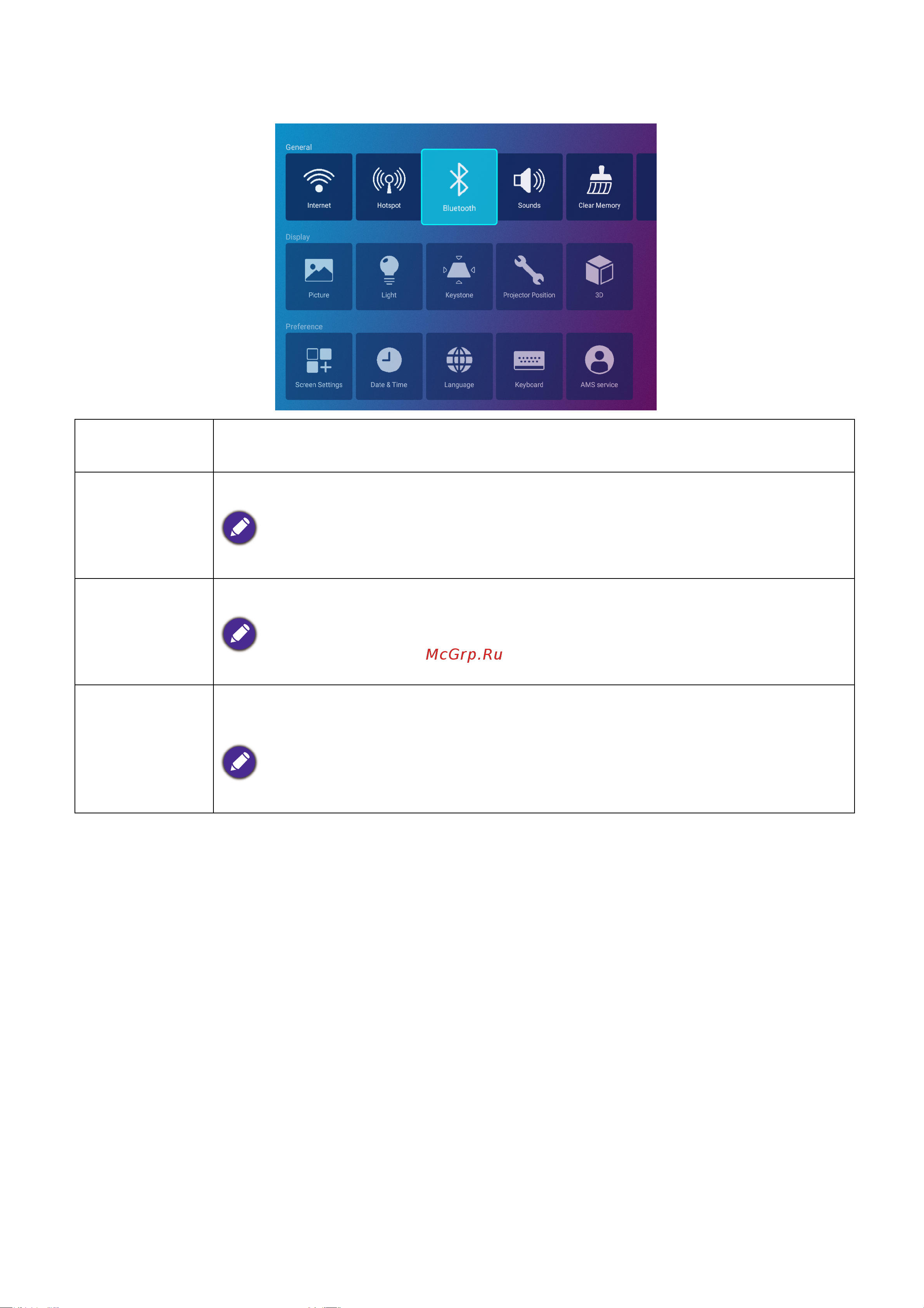 Benq EH600 [66/148] Bluetooth