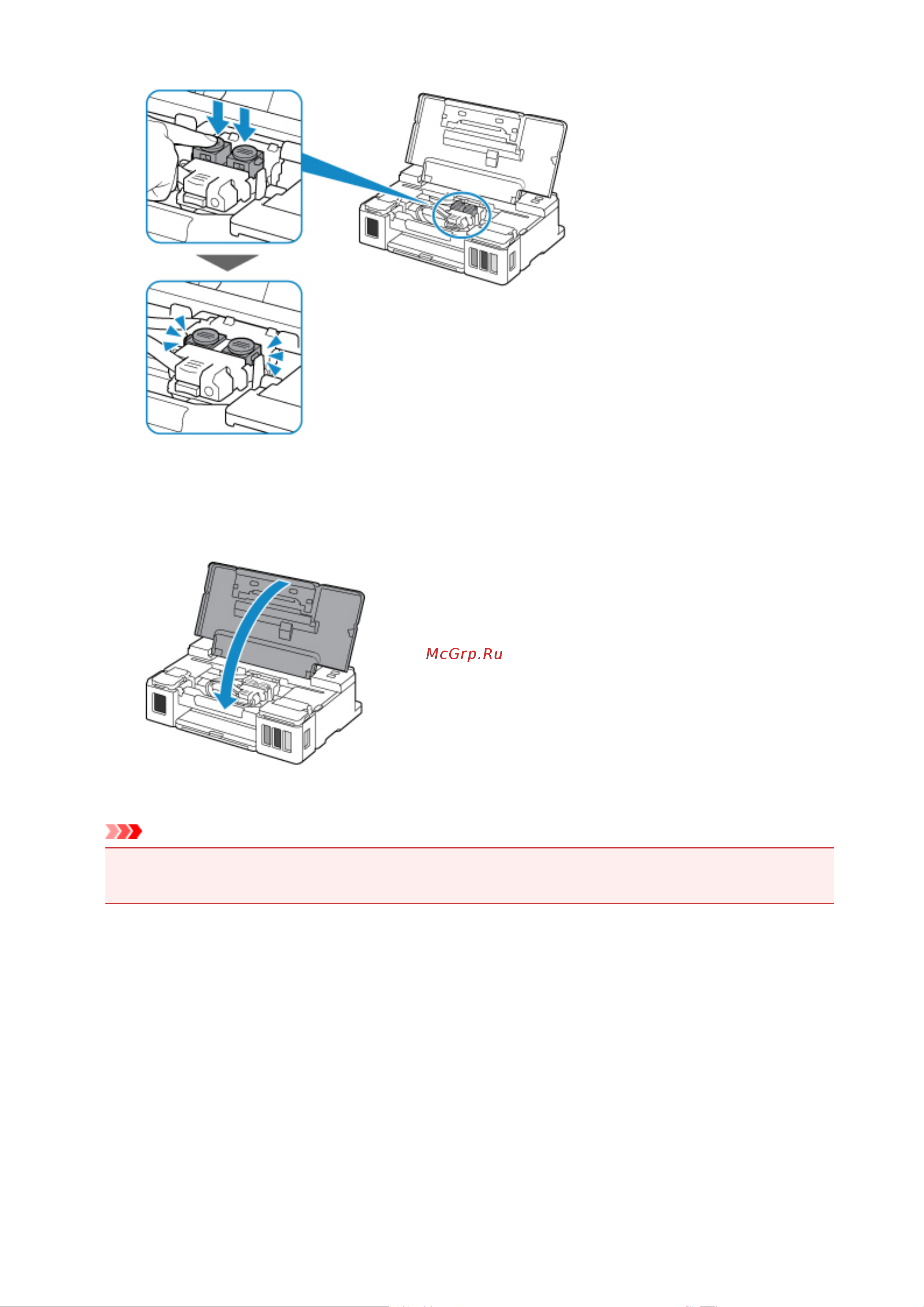 Canon PRIXMA G1416 [228/236] Внимание