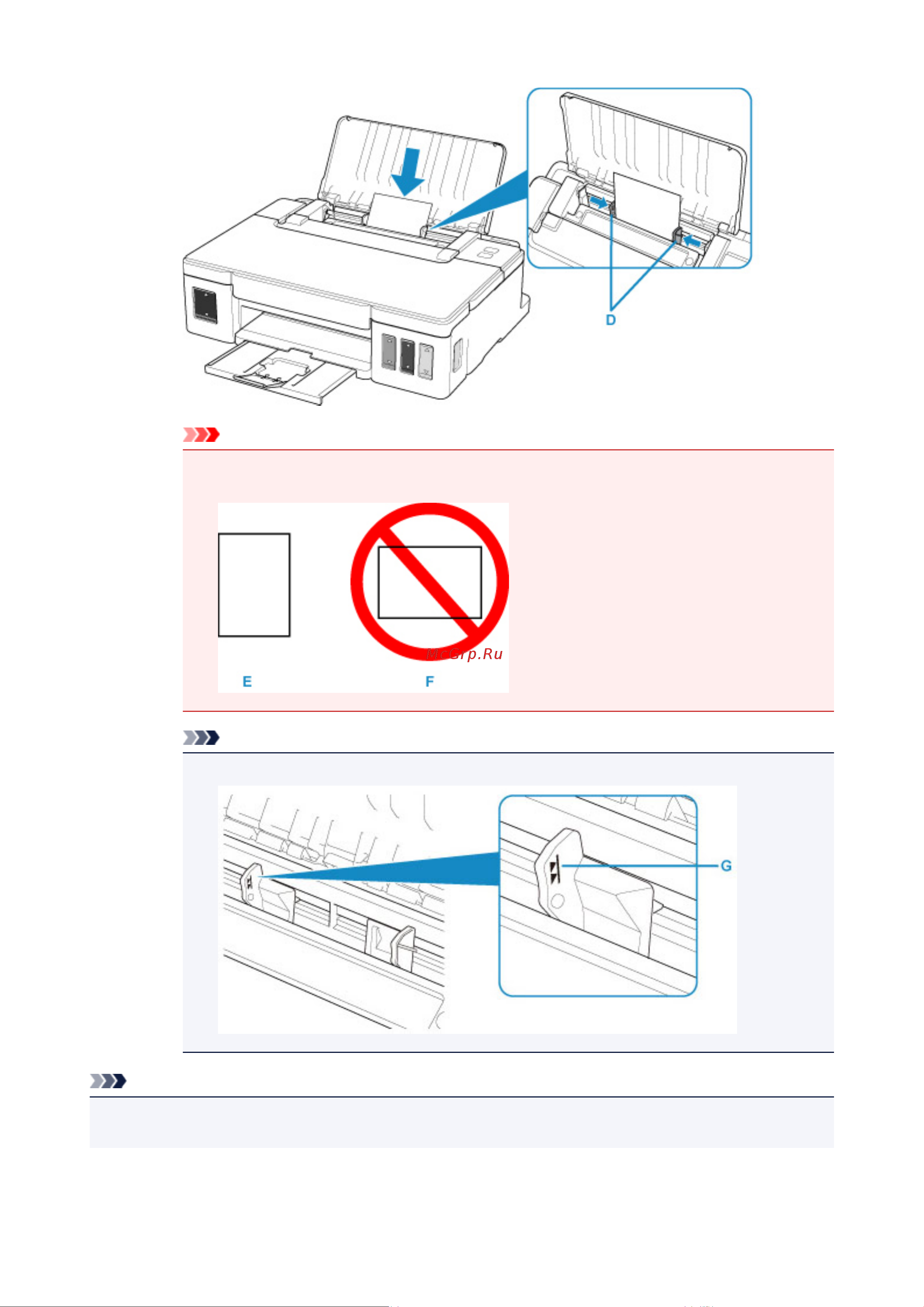 Canon PRIXMA G1416 [32/236] Примечание