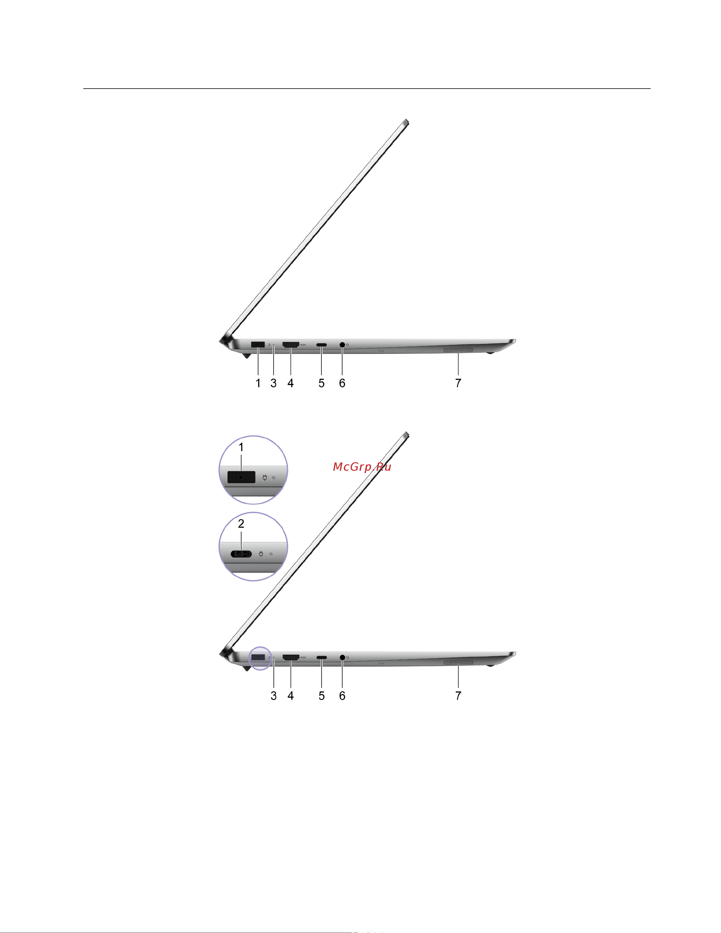 Lenovo IdeaPad 5 Pro 16ACH6 82L500F5US [9/50] Вид слева
