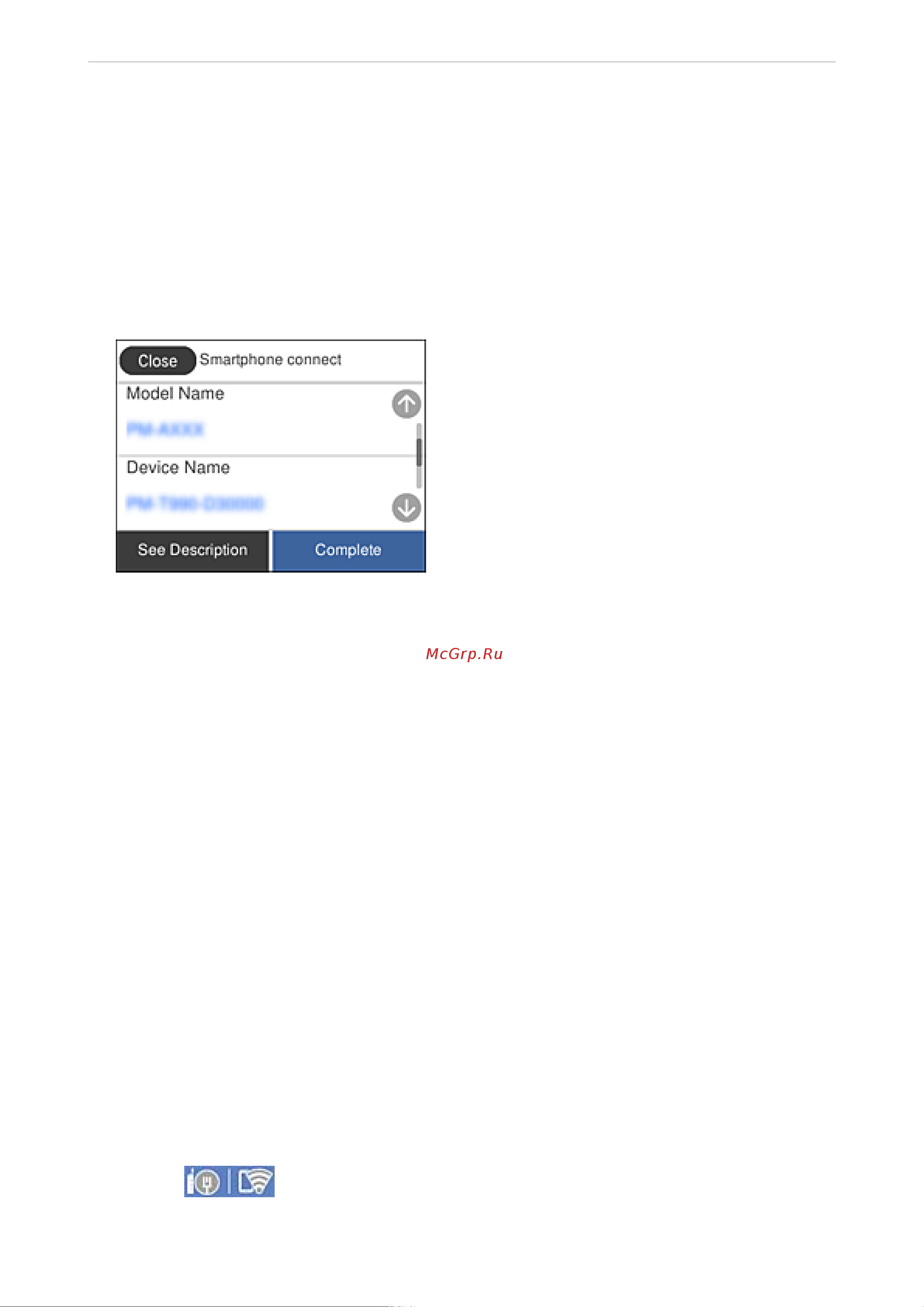 Epson M15140 [210/370] Подключение к устройствам не на базе ios и android с помощью wi fi direct