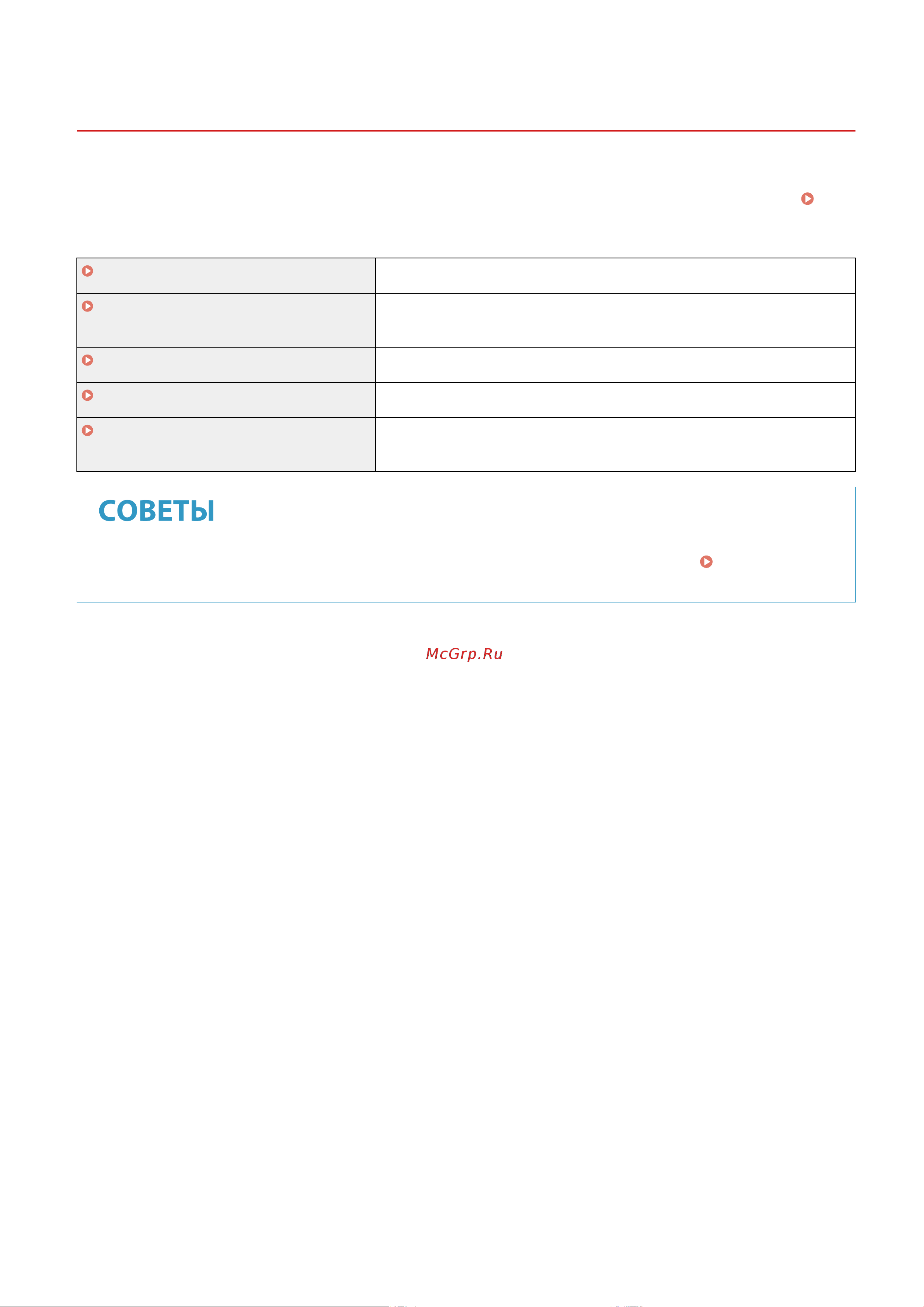 Canon i-Sensys MF455DW [473/714] Список меню настройки