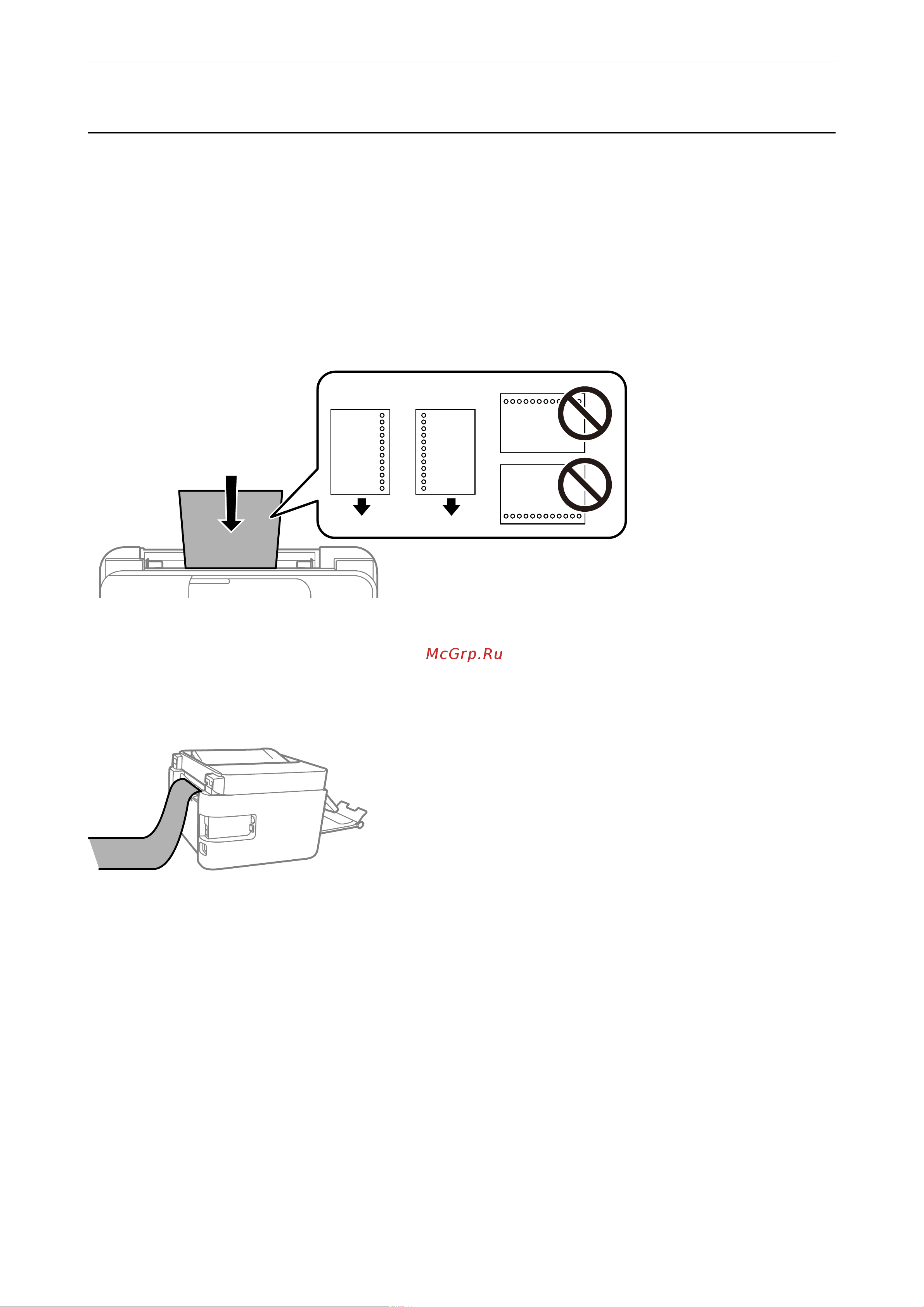 Epson EcoTank L3160 [34/303] Загрузка других различных типов бумаги