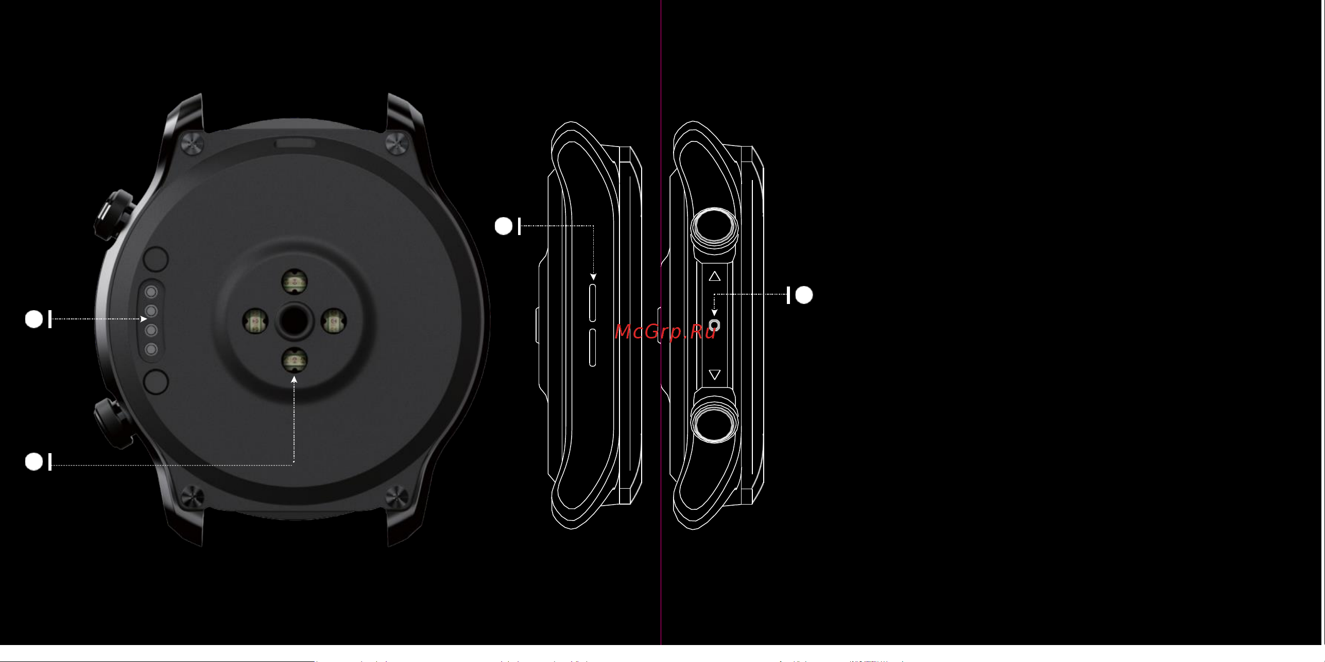 TicWatch Pro 3 Black [2/6] De aussehen desprodukts