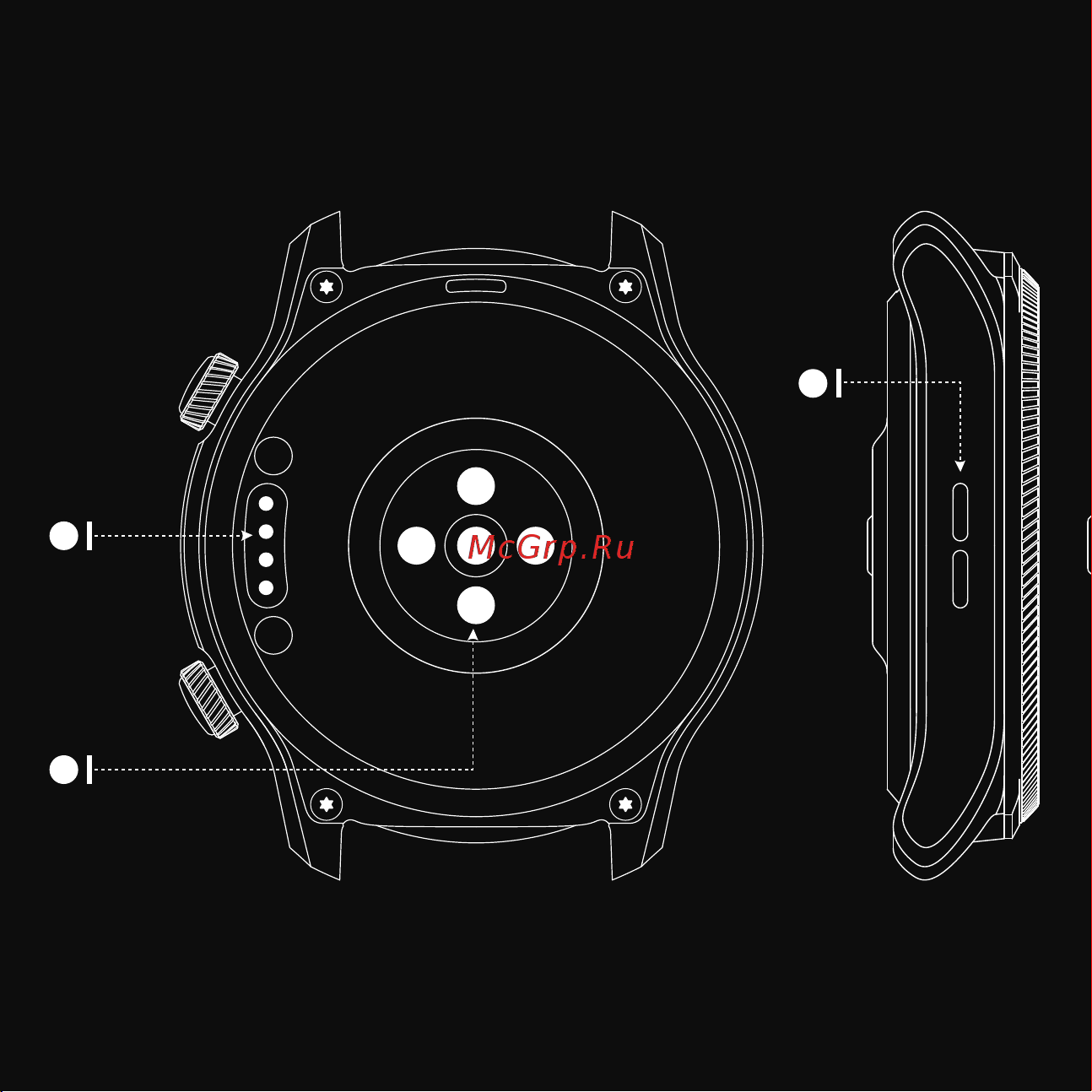 TicWatch Pro 3 Ultra GPS Black [4/12] Соединение с вашим смартфоном ru