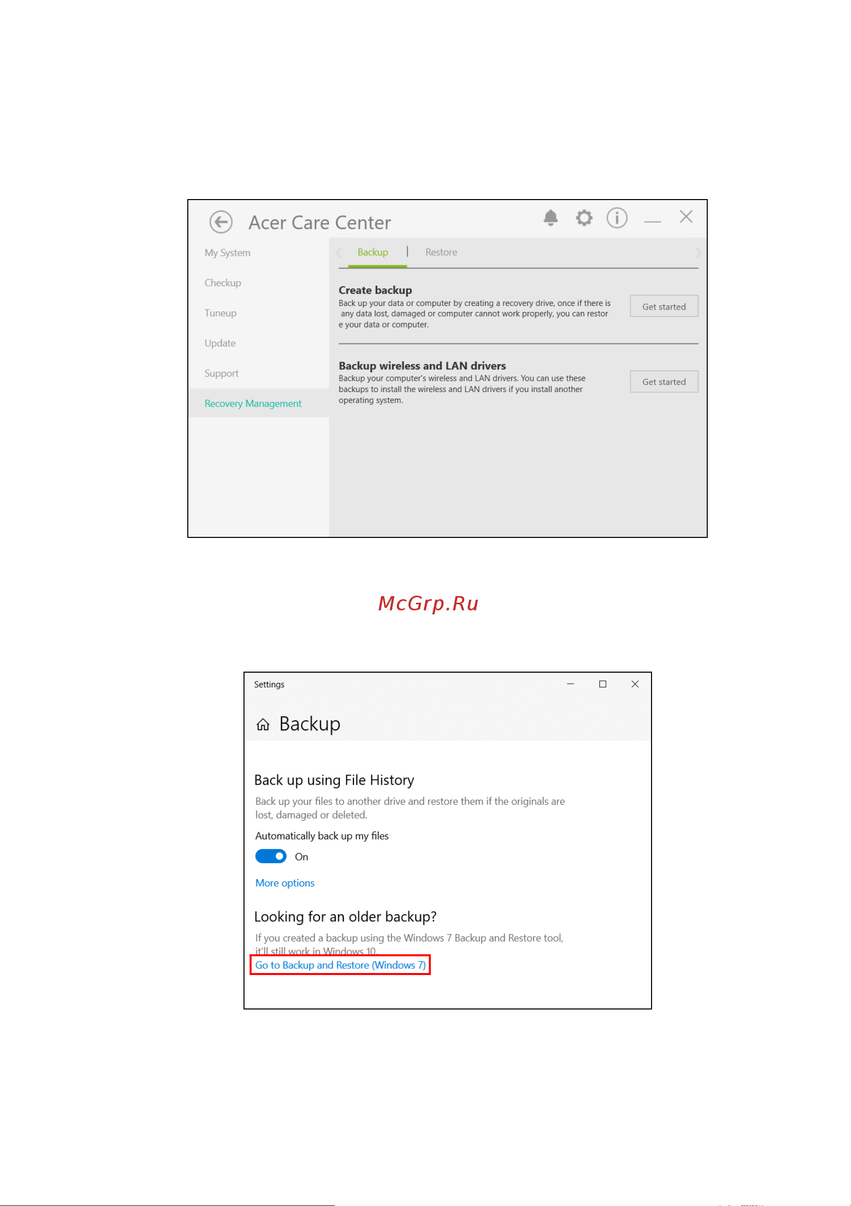 Acer A315-58G-5182 (NX.ADUEM.00G) Руководство по эксплуатации онлайн [30/96] 789271